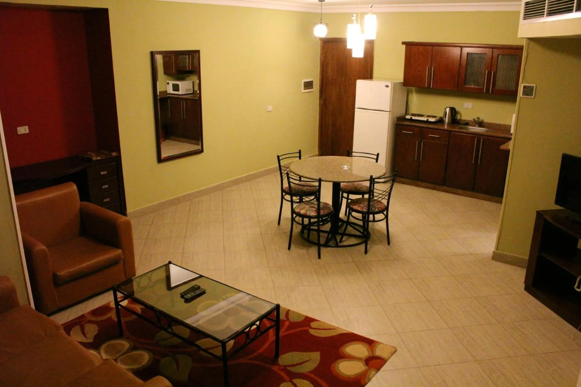 Living room in Monte Cairo Serviced Apartments