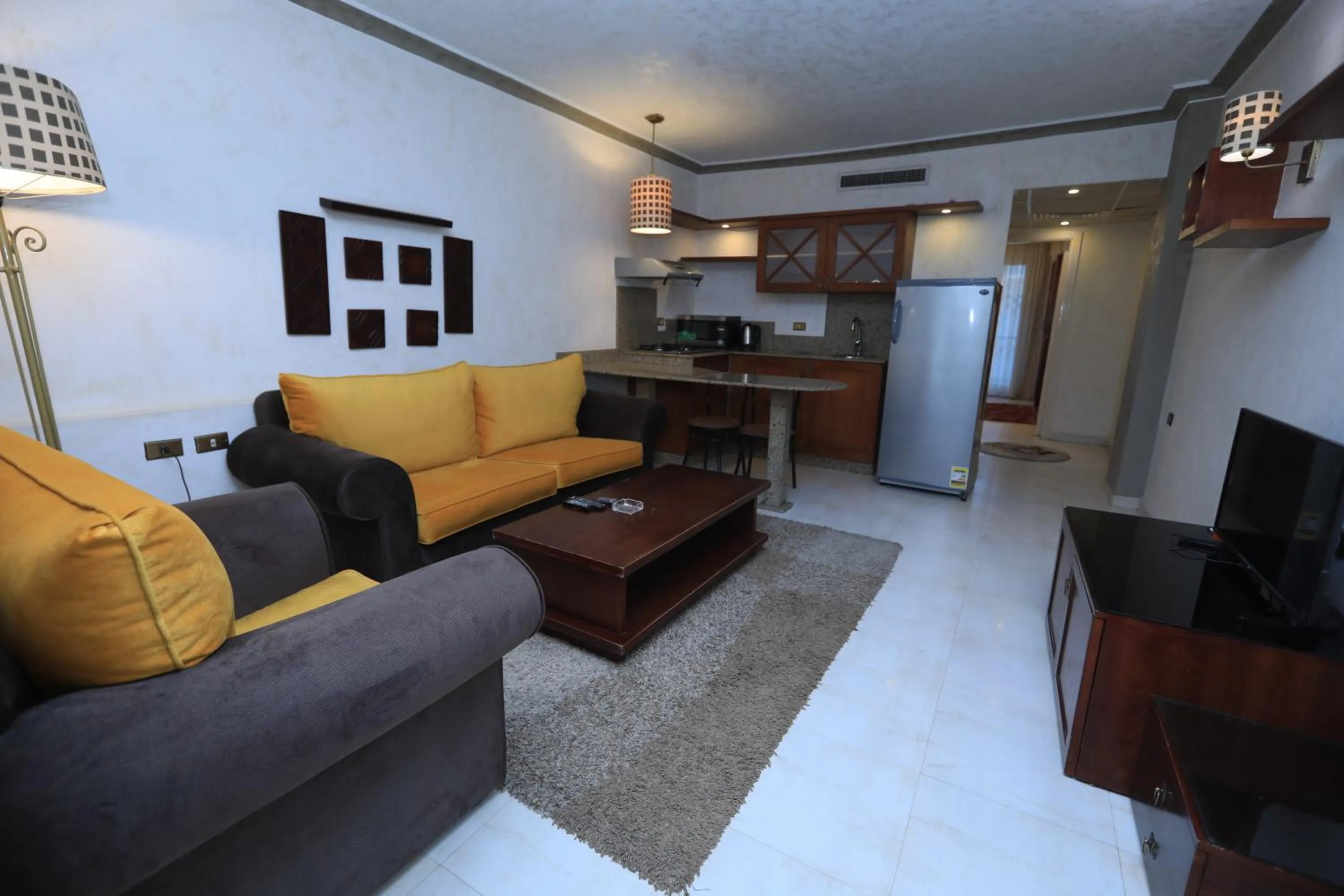 Living room in Monte Cairo Serviced Apartments