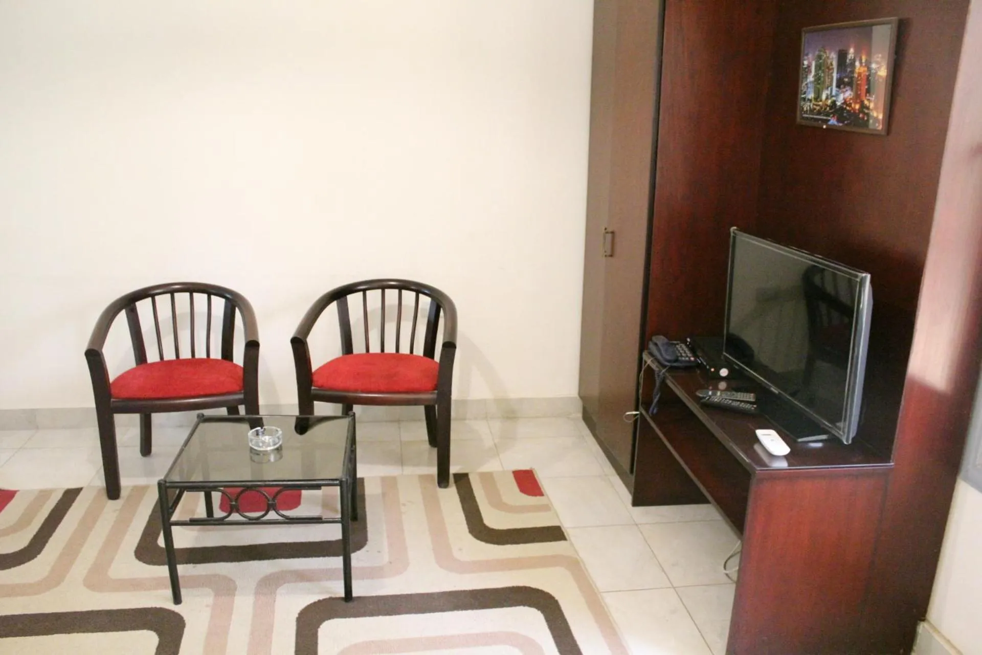 Seating area in Monte Cairo Serviced Apartments
