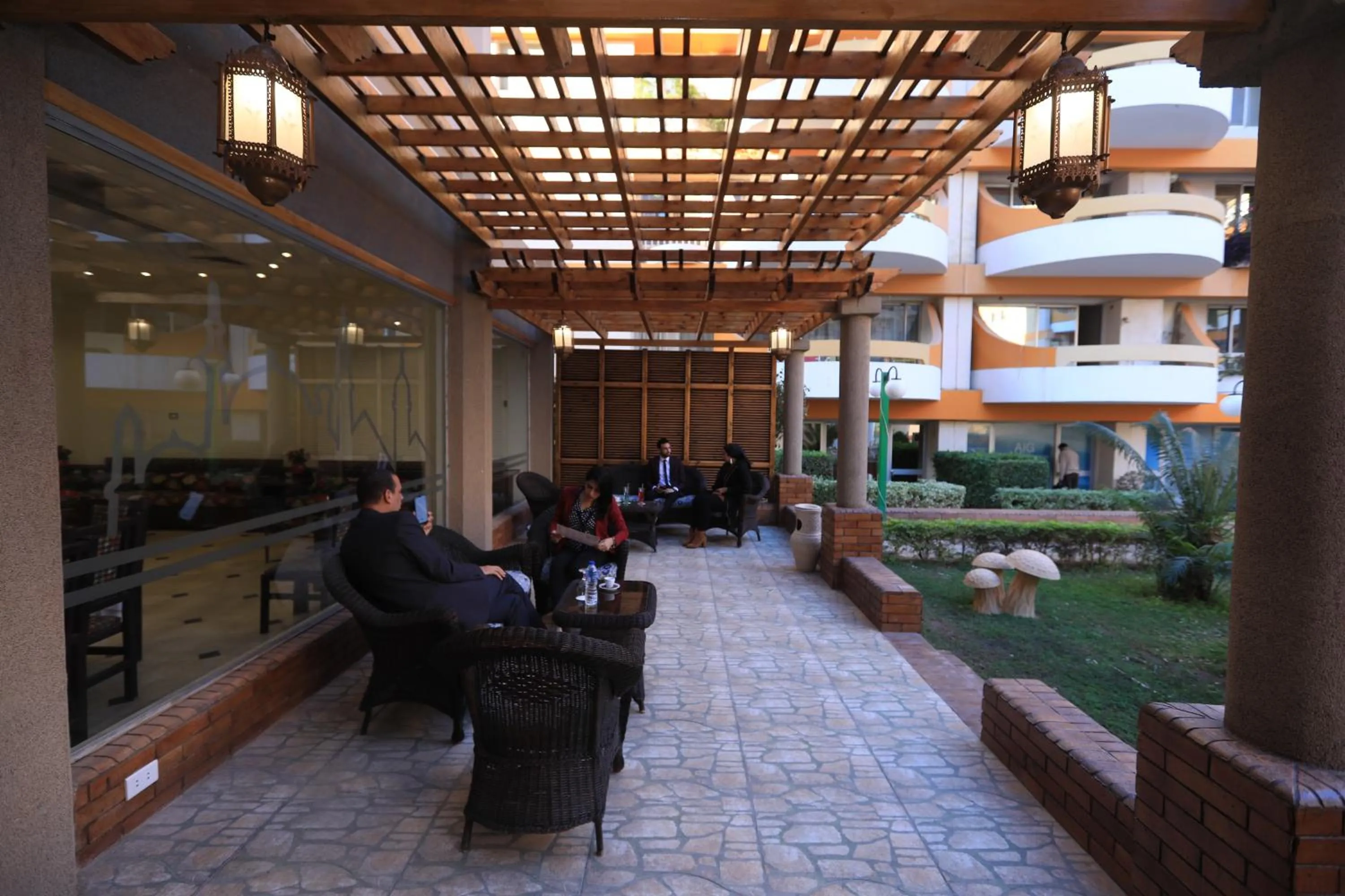 Food and drinks in Monte Cairo Serviced Apartments