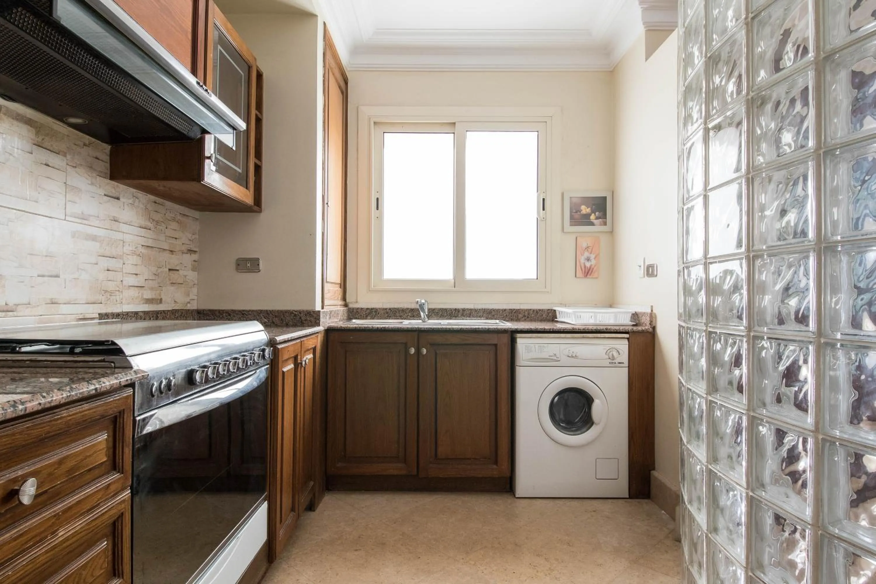 Kitchen or kitchenette in Monte Cairo Serviced Apartments