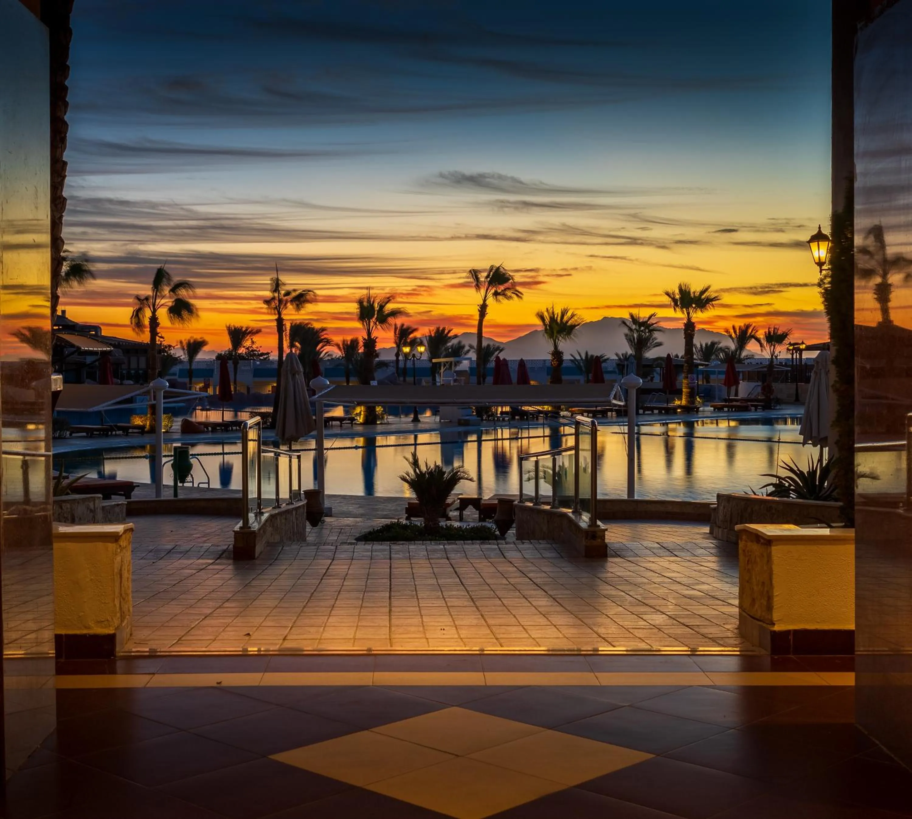 Pool view in Sultan Gardens Resort Sharm El Sheikh - Ultra All Inclusive