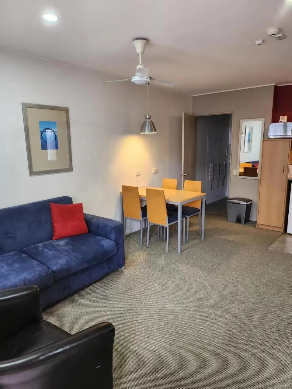 Living room in Landmark Manor