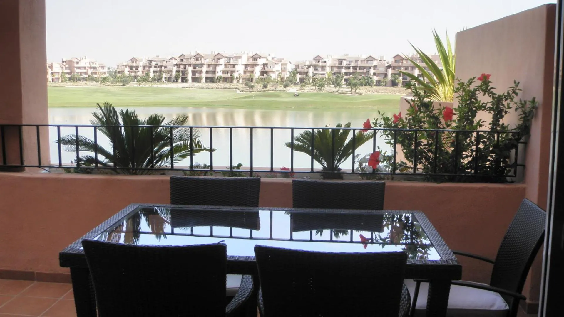 Lake view in Las Cycas Golf Resort