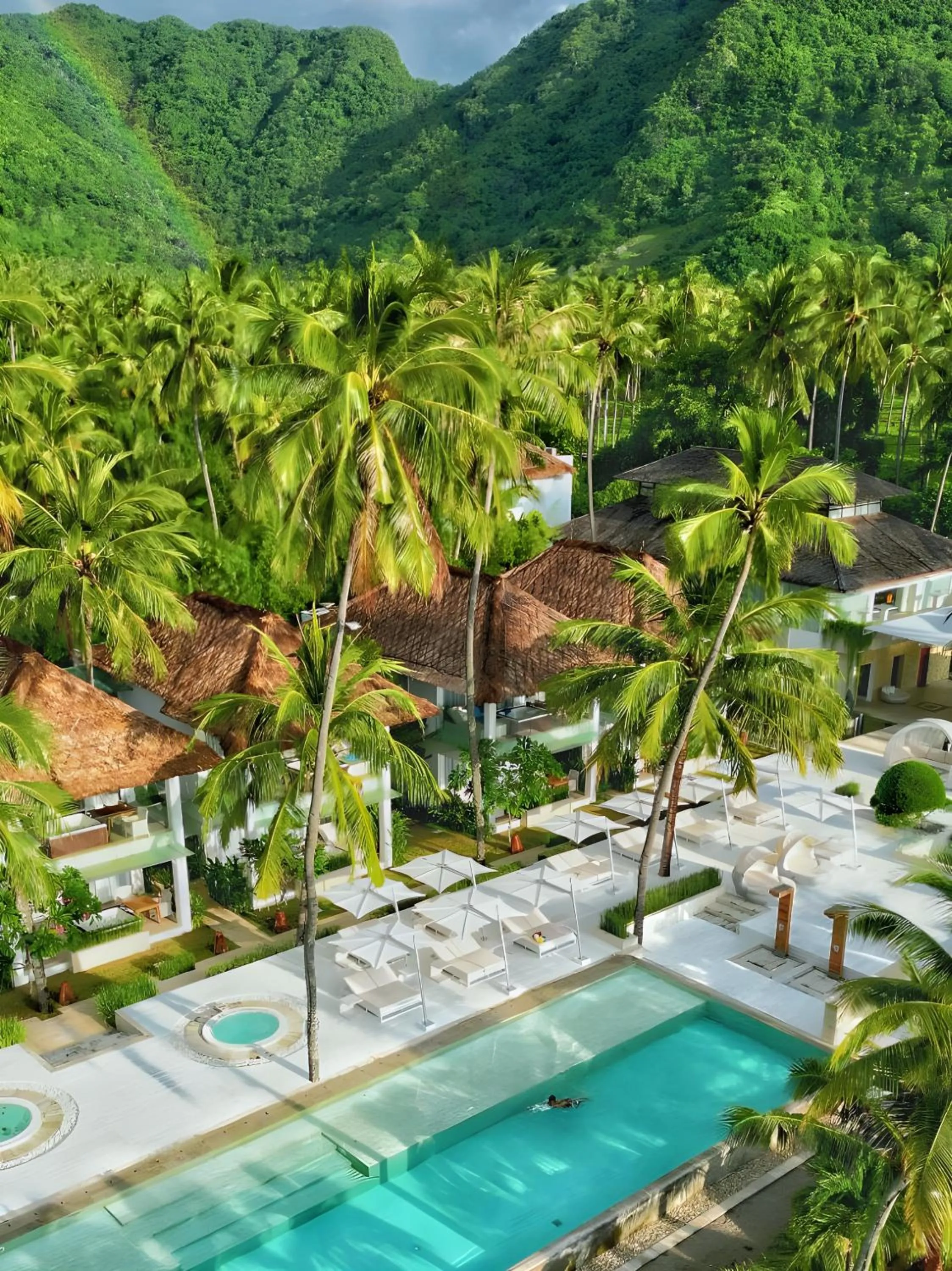 Property building in Seven Secrets by Hanging Gardens