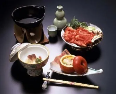 Food in Yudanaka Yasuragi