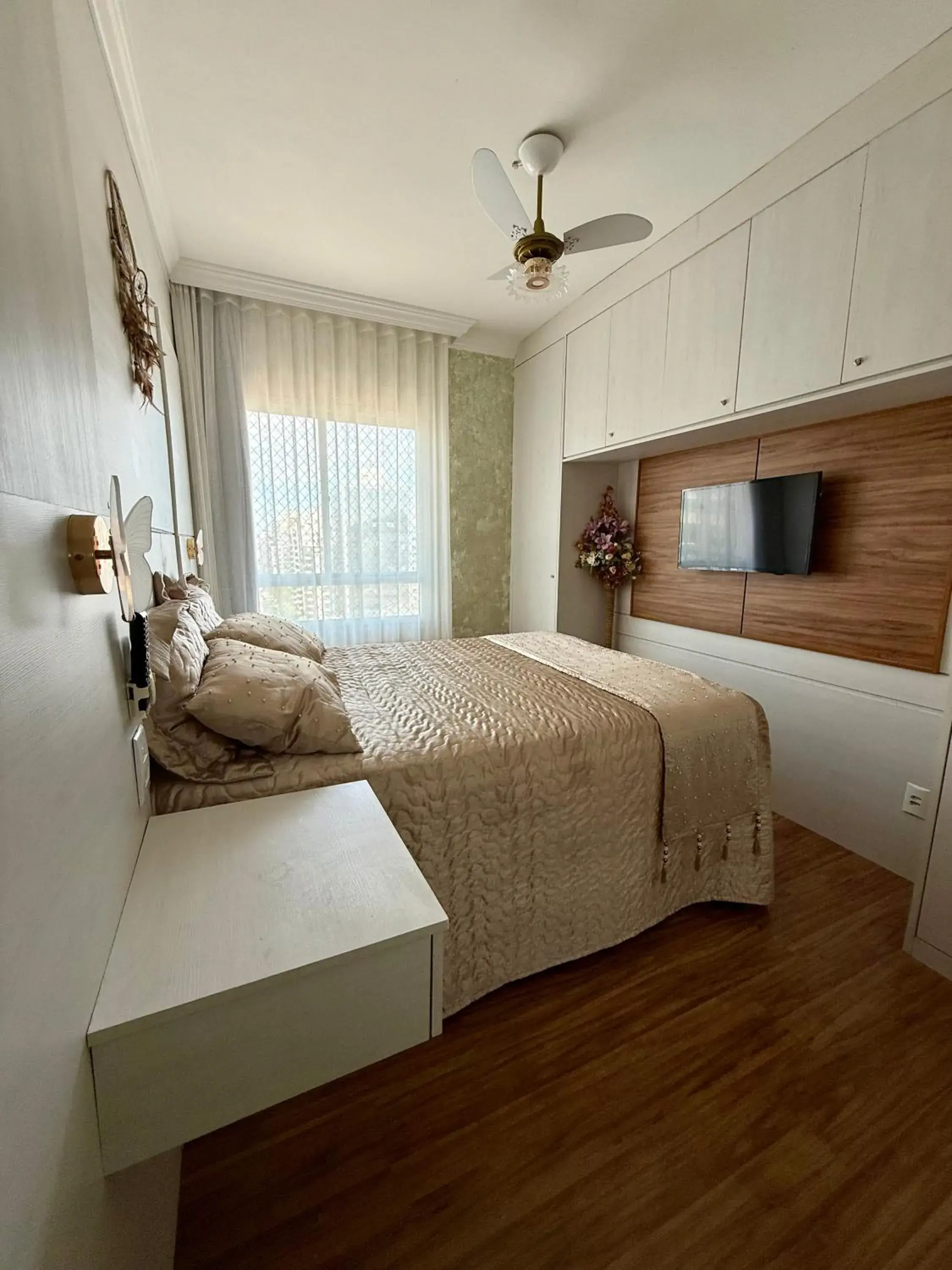 Suite with Air Conditioning in Quartos em Homestay Praia da Costa Suite with Air Conditioning in Quartos em Homestay Praia da Costa