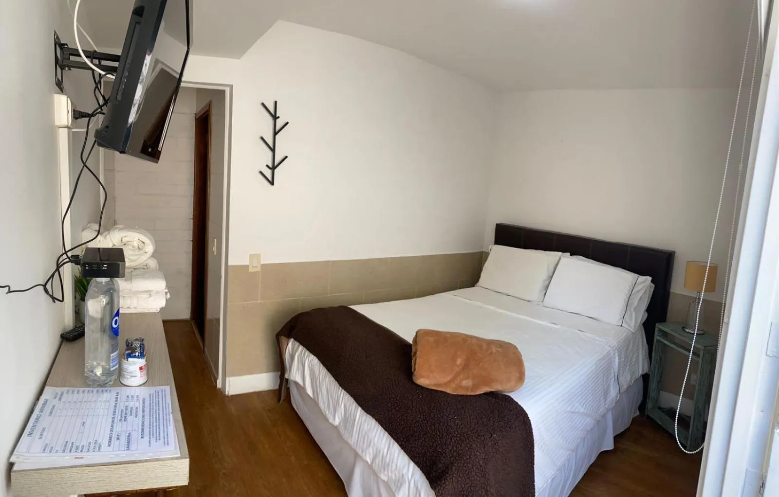 Bed in Hotel Casa Madero