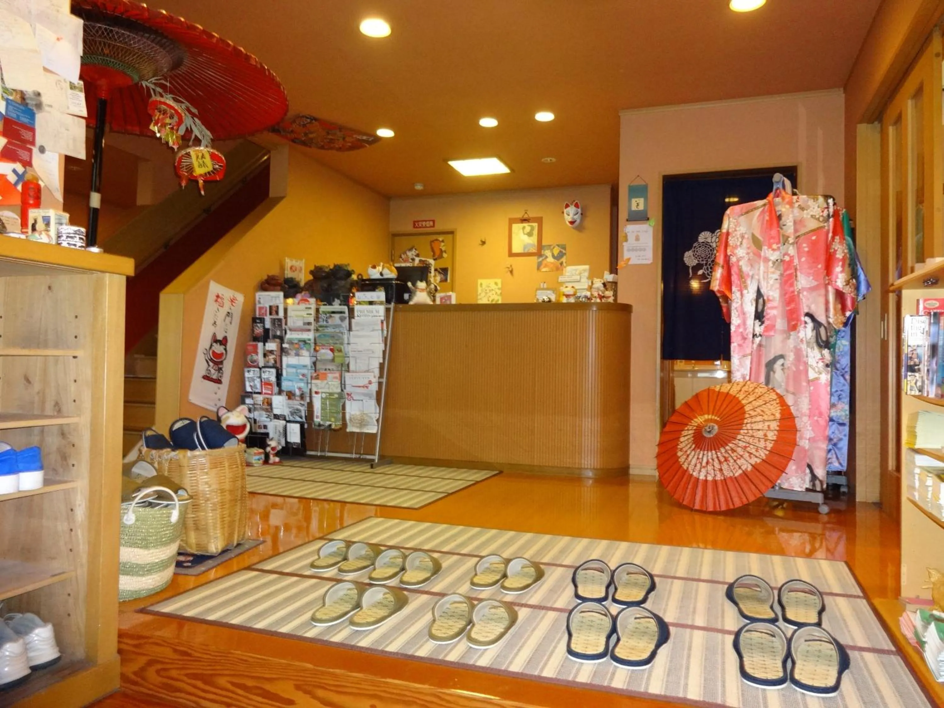 Lobby or reception in Ryokan Shimizu