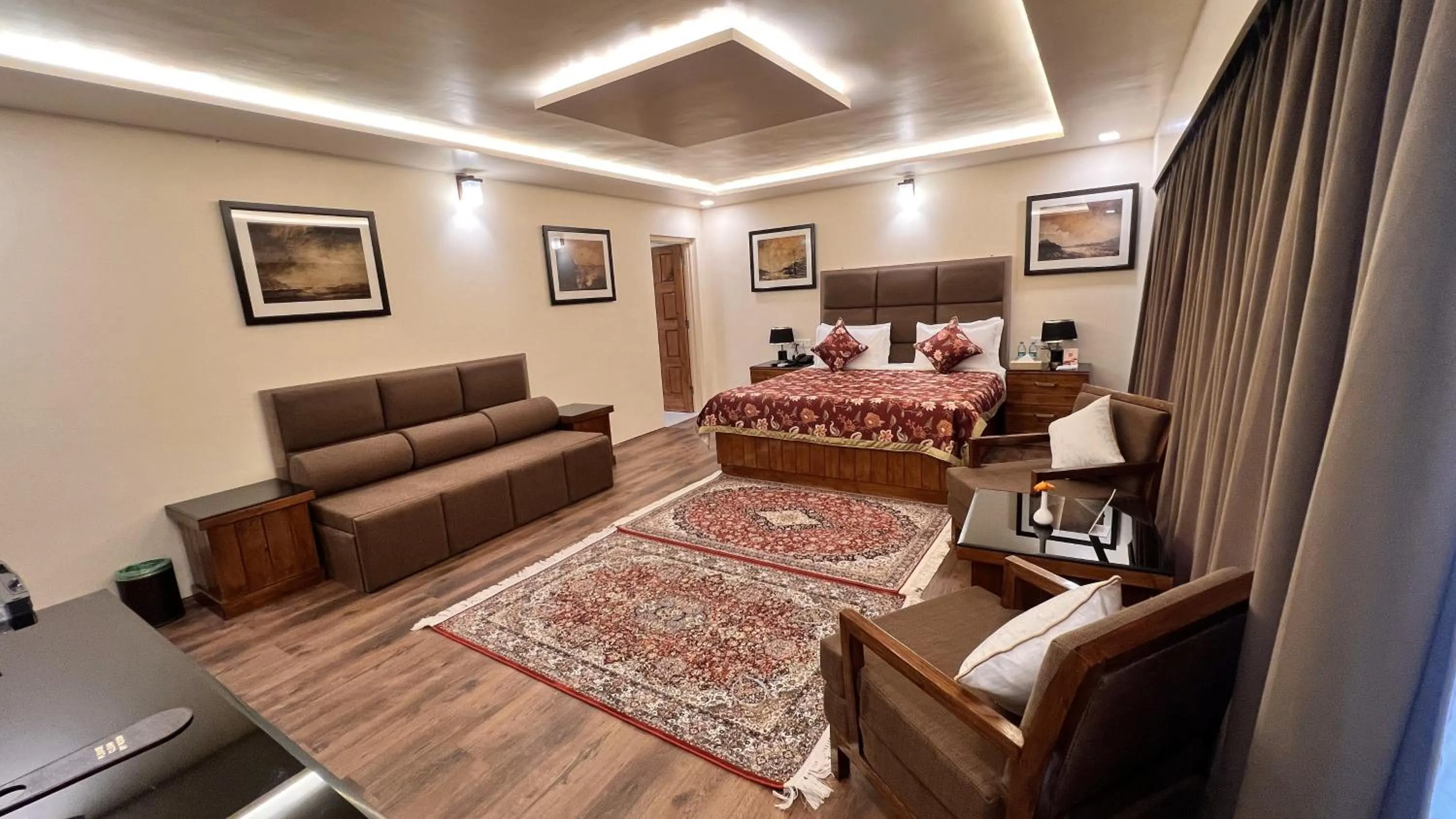 Bed in The Orchard Retreat & Spa