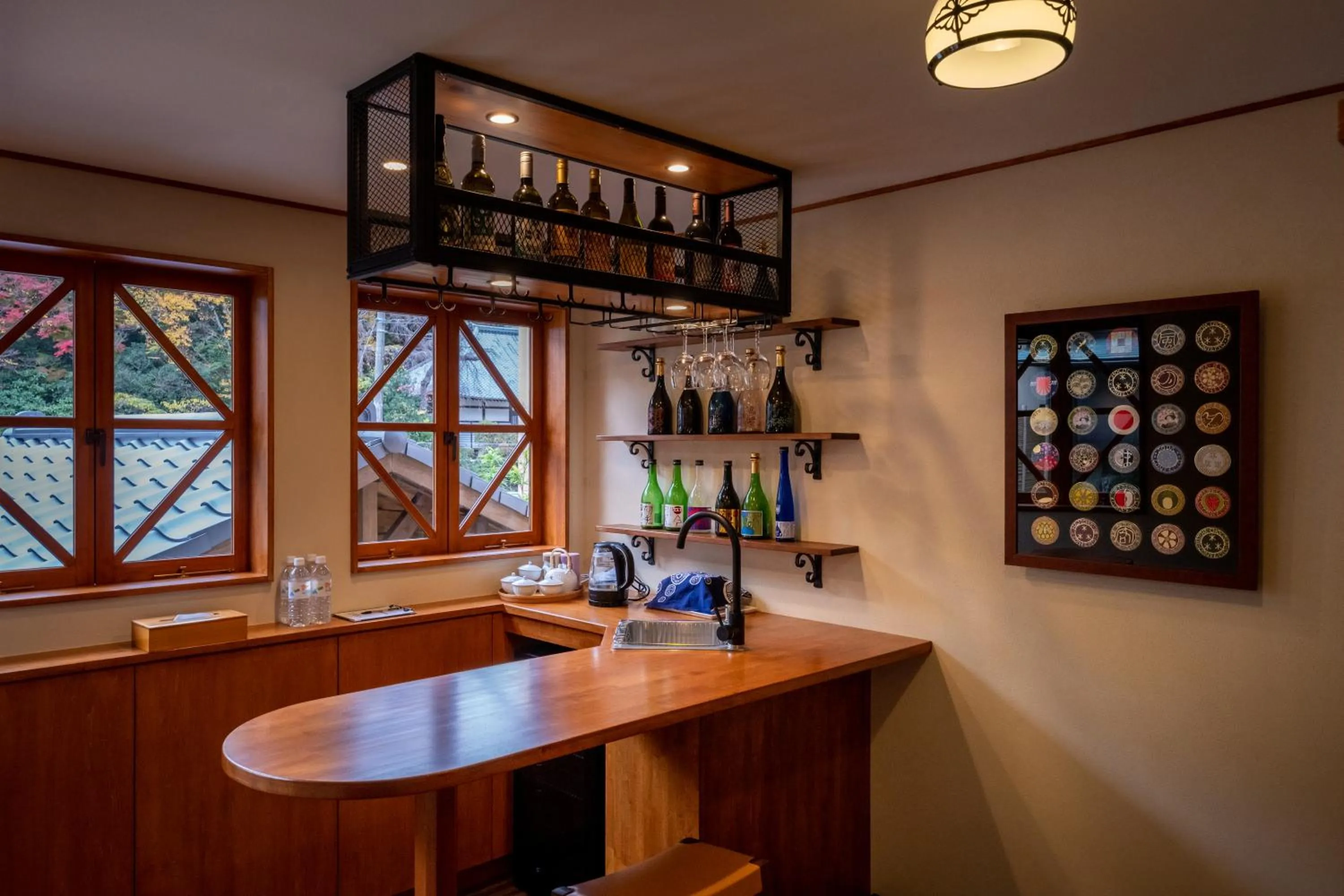 Kitchen or kitchenette in Arima Onsen Tocen Goshobo