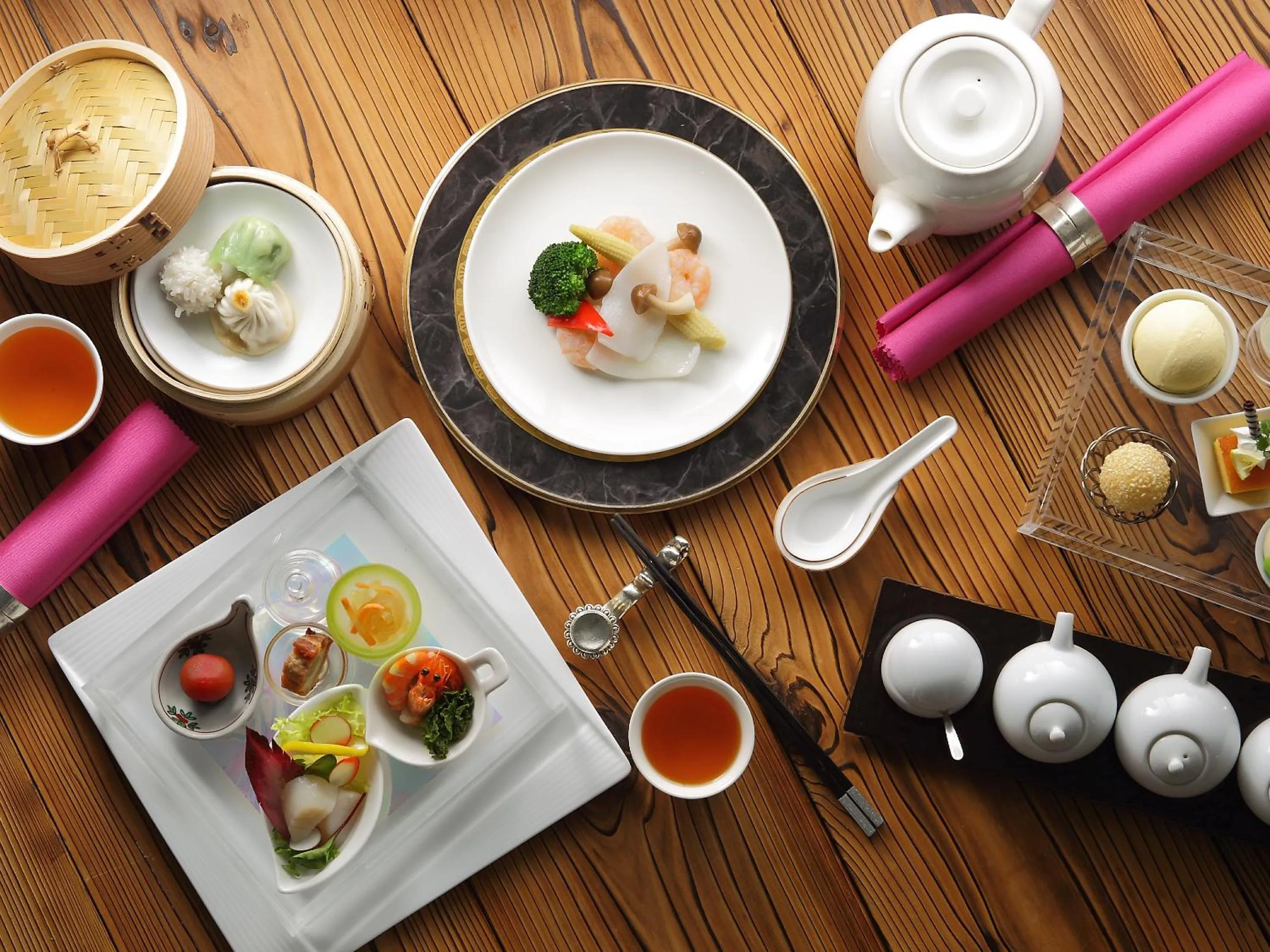 Food close-up in Kobe Meriken Park Oriental Hotel