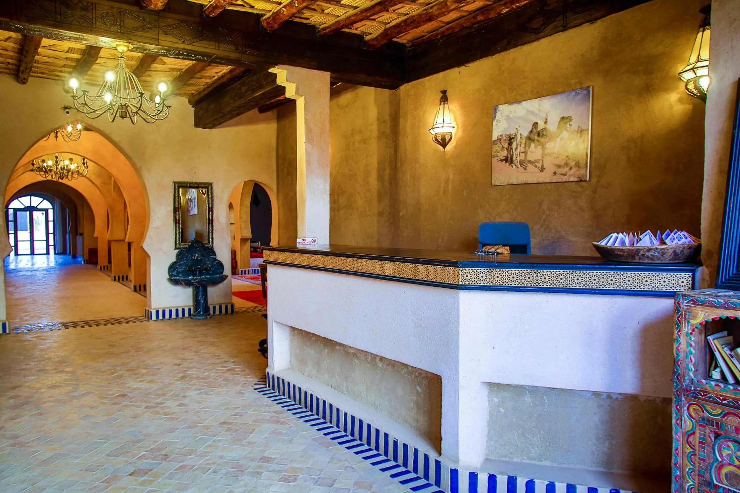 Lobby or reception in RiadSuerteloca Merzouga