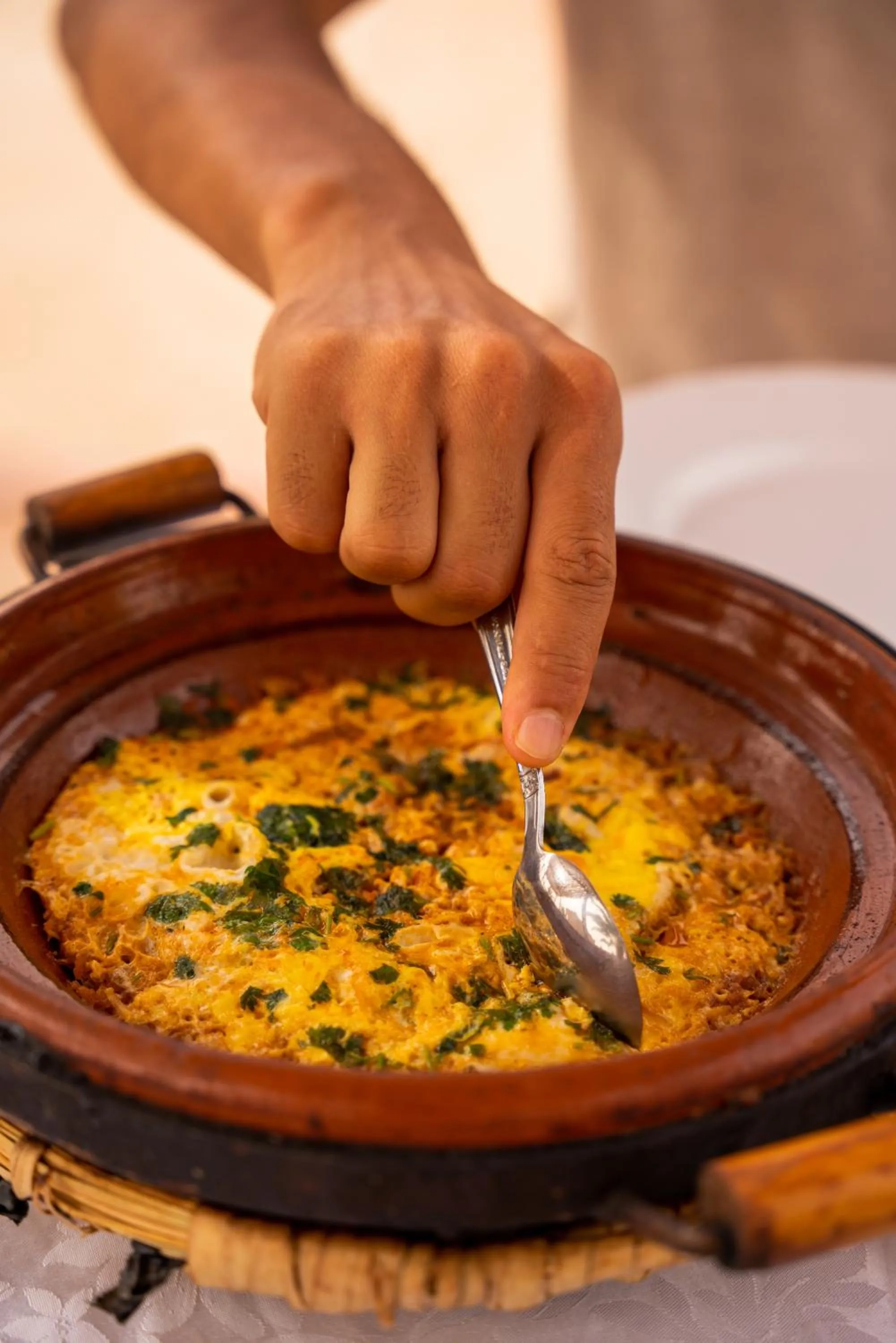 Lunch in RiadSuerteloca Merzouga