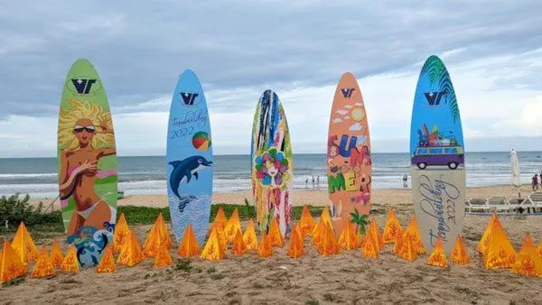 Property building in Full Moon Village Resort