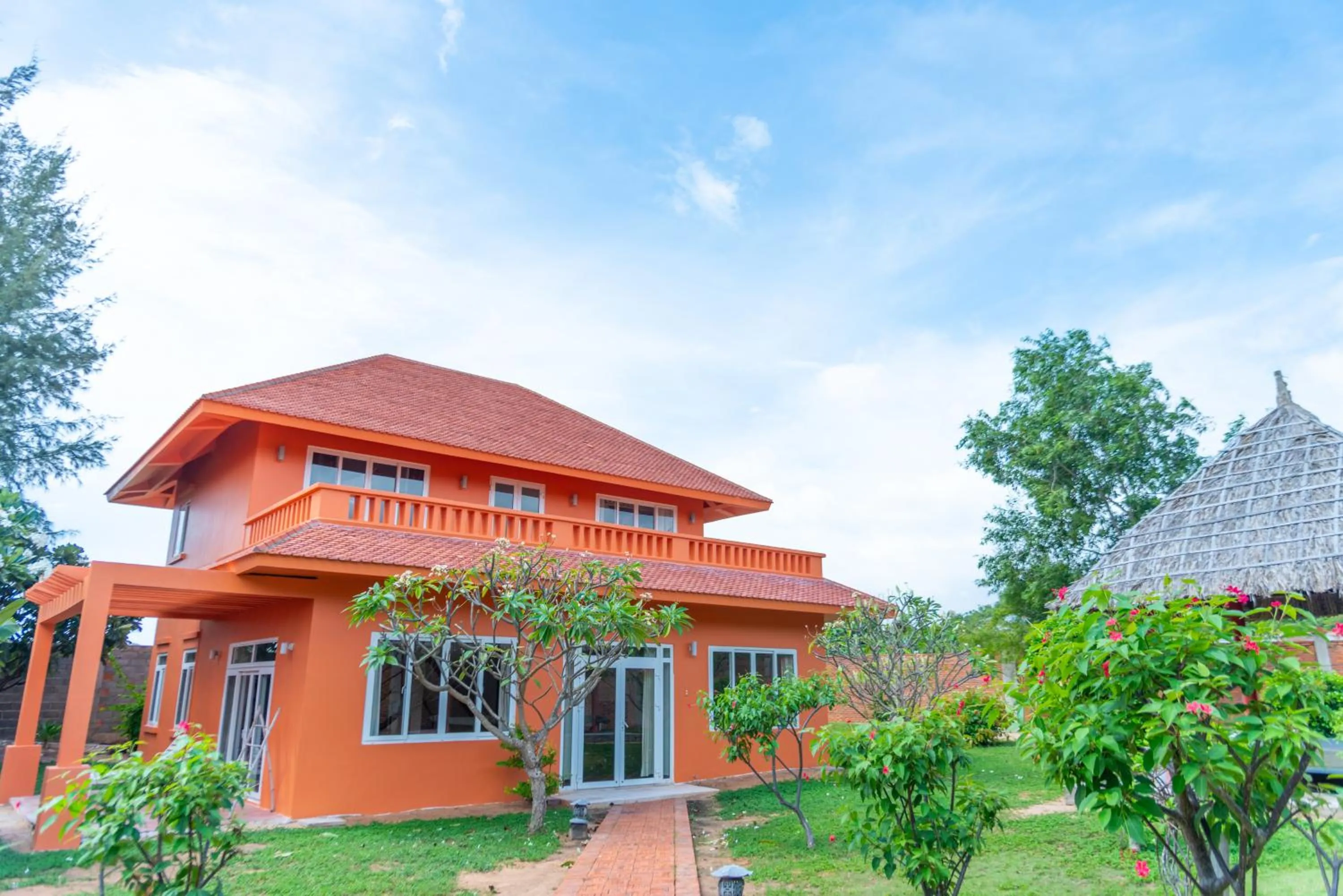 Property building in Full Moon Village Resort