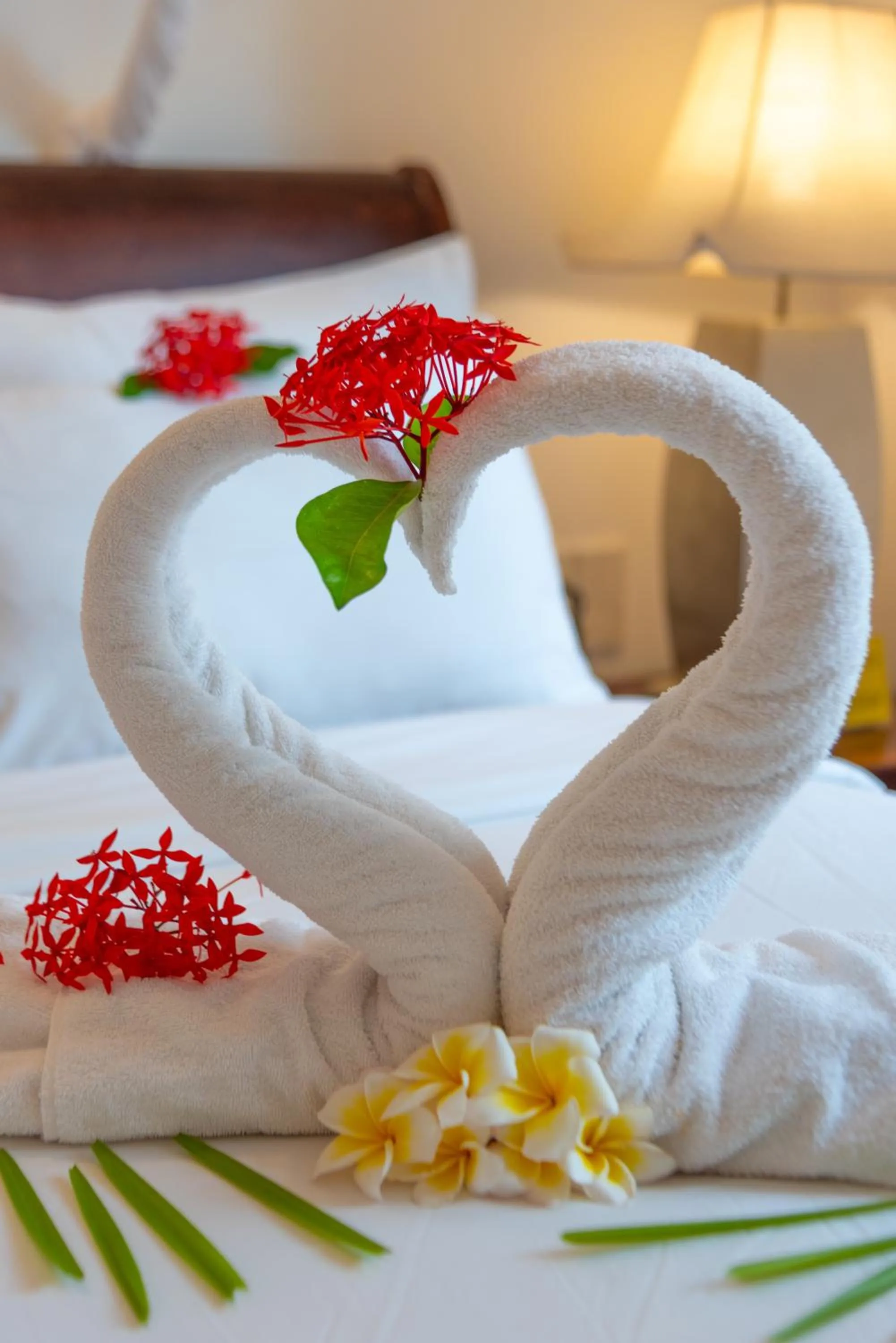 Bed in Full Moon Village Resort