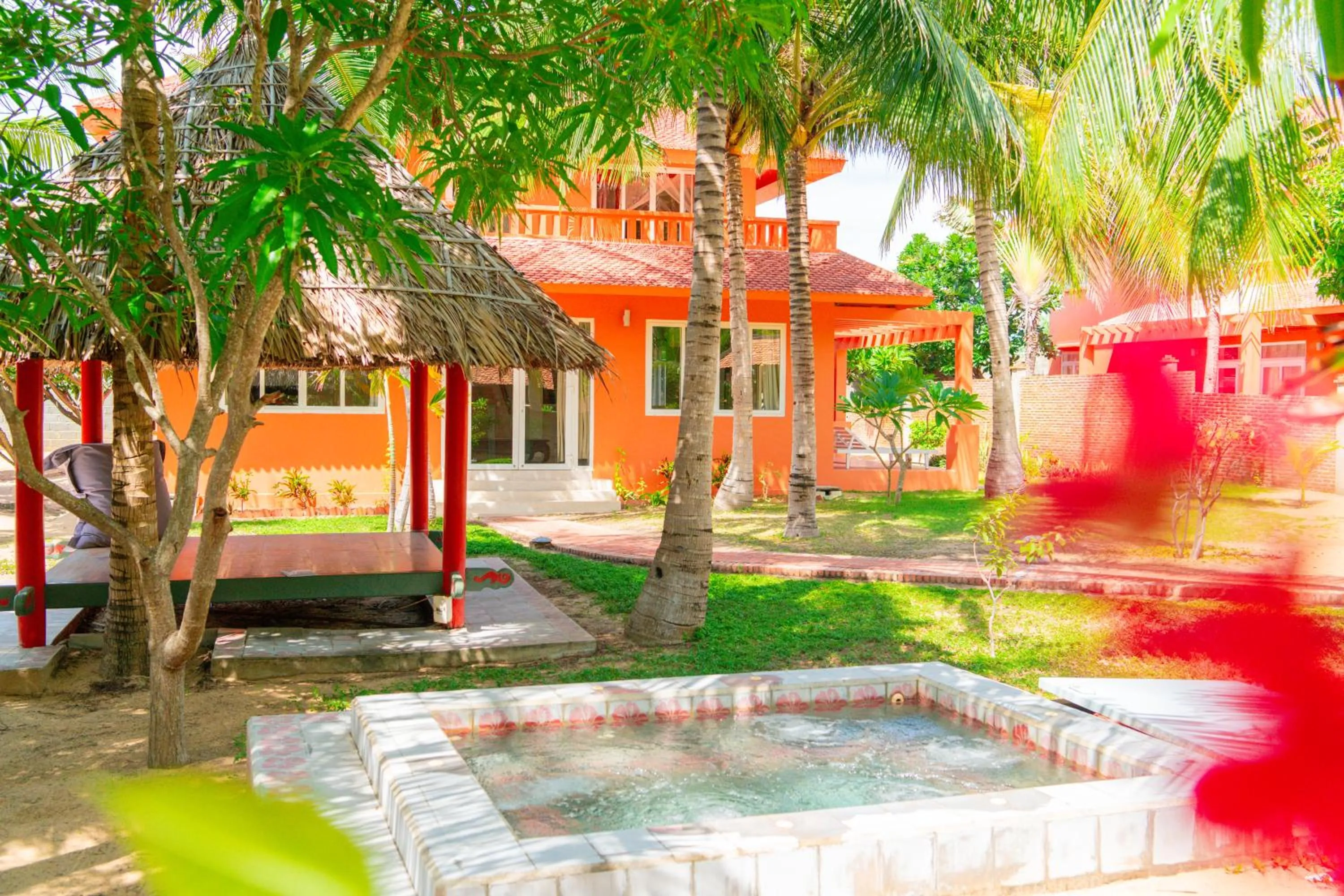 Property building in Full Moon Village Resort