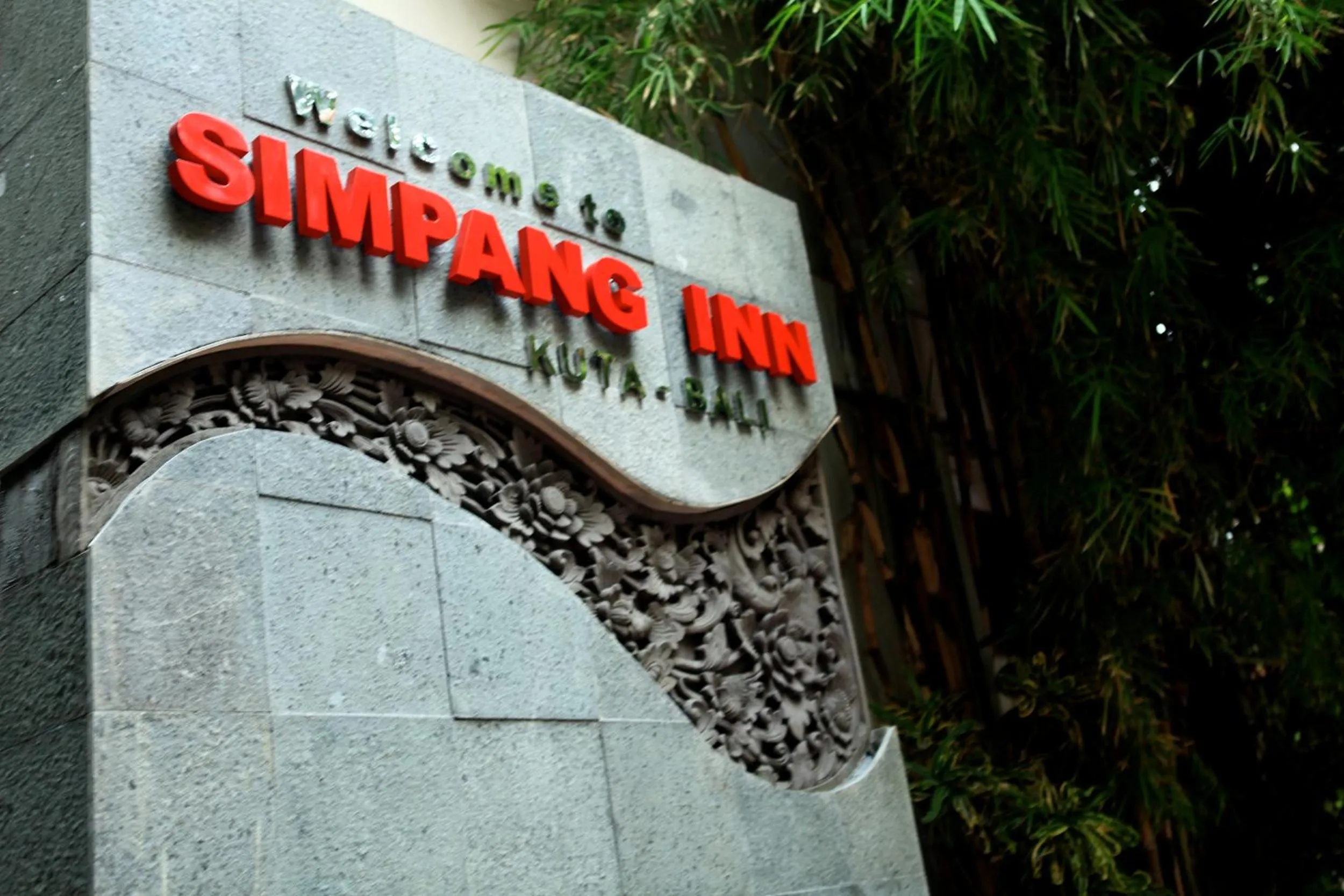 Facade/entrance in Simpang Inn Hotel