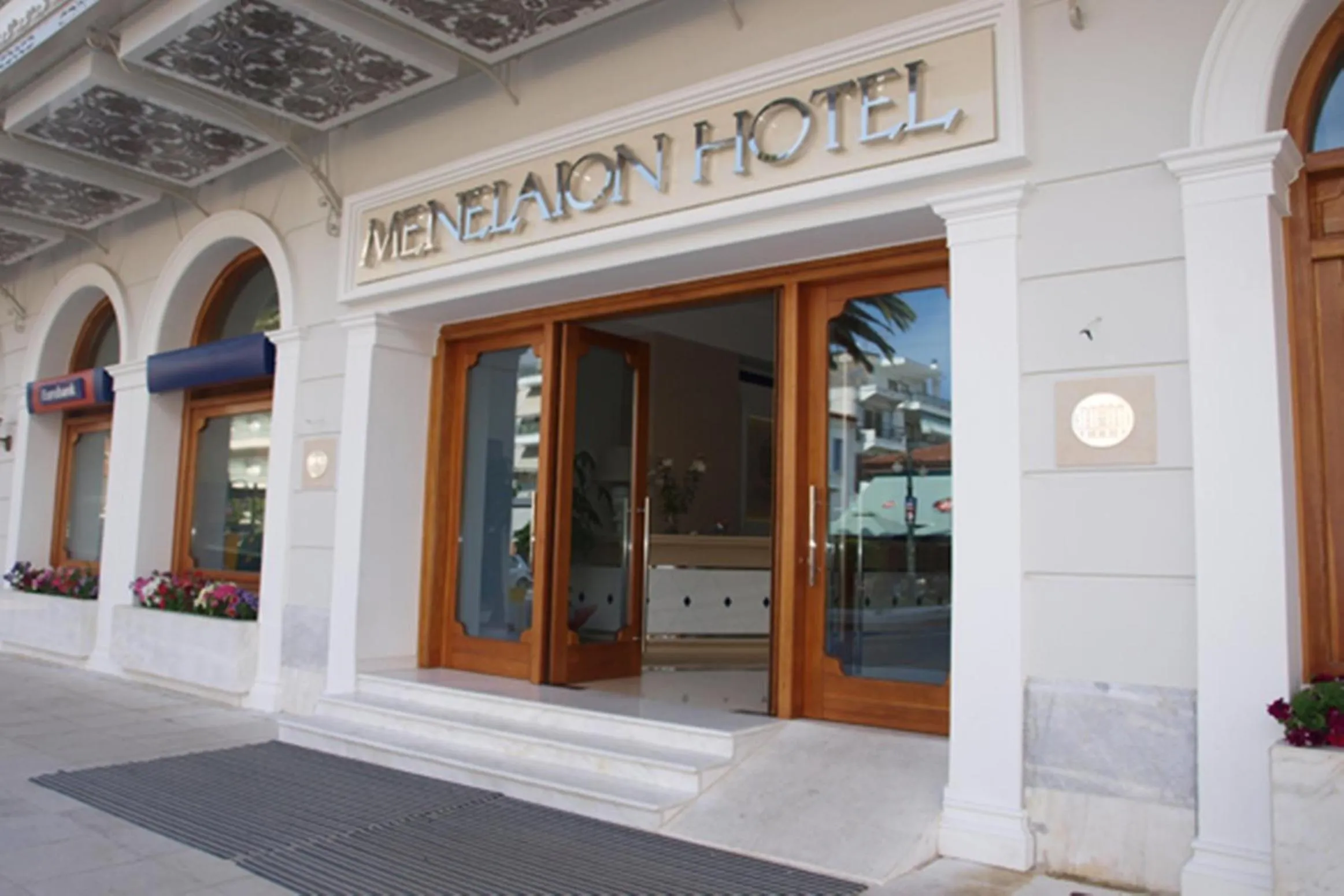 Facade/entrance in Menelaion Hotel