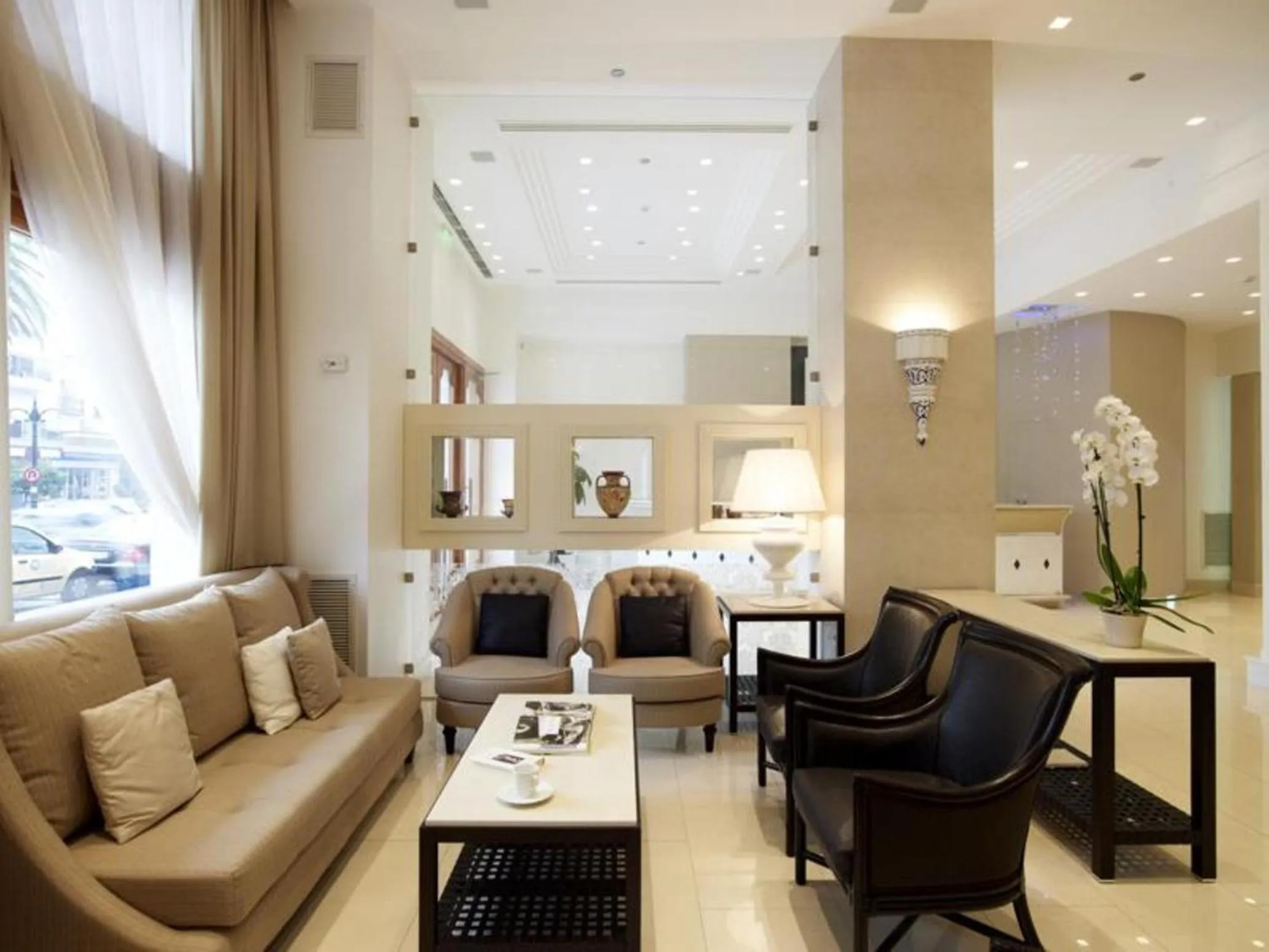 Lobby or reception in Menelaion Hotel