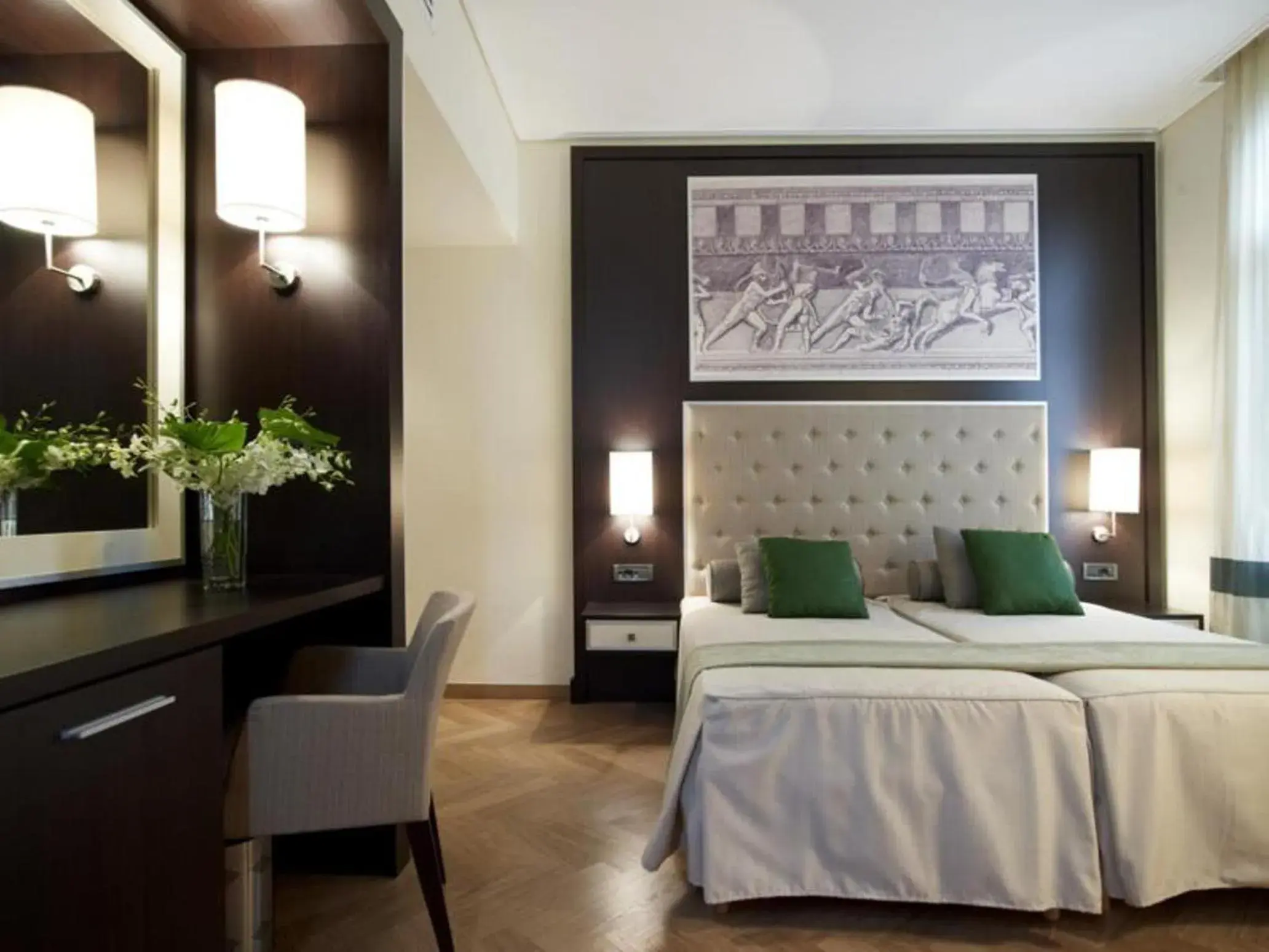 Superior Twin Room in Menelaion Hotel Superior Twin Room in Menelaion Hotel