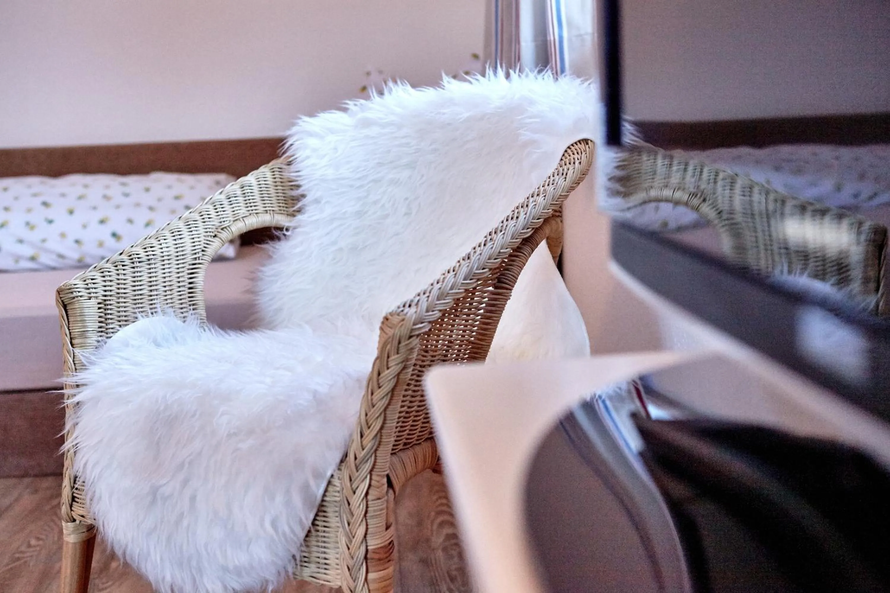 Seating area, Bed in Olympiahaus