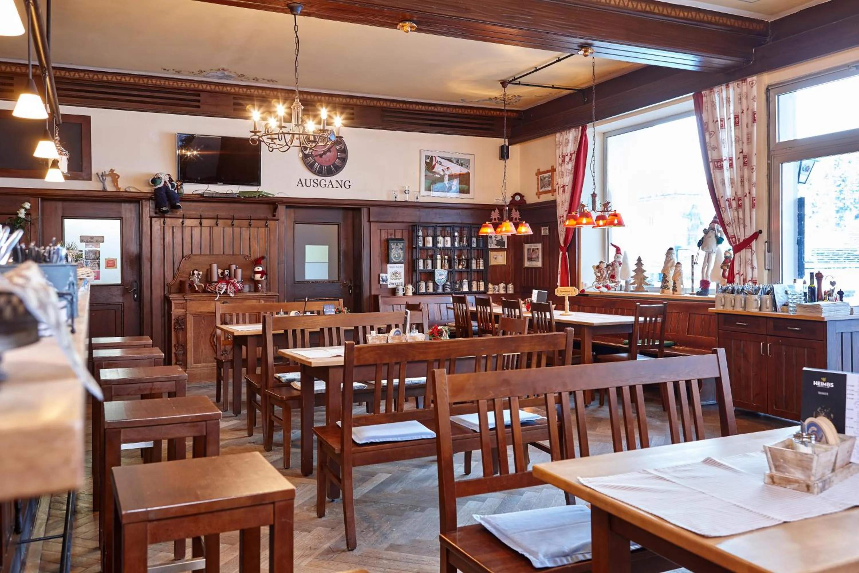 Restaurant/places to eat in Olympiahaus