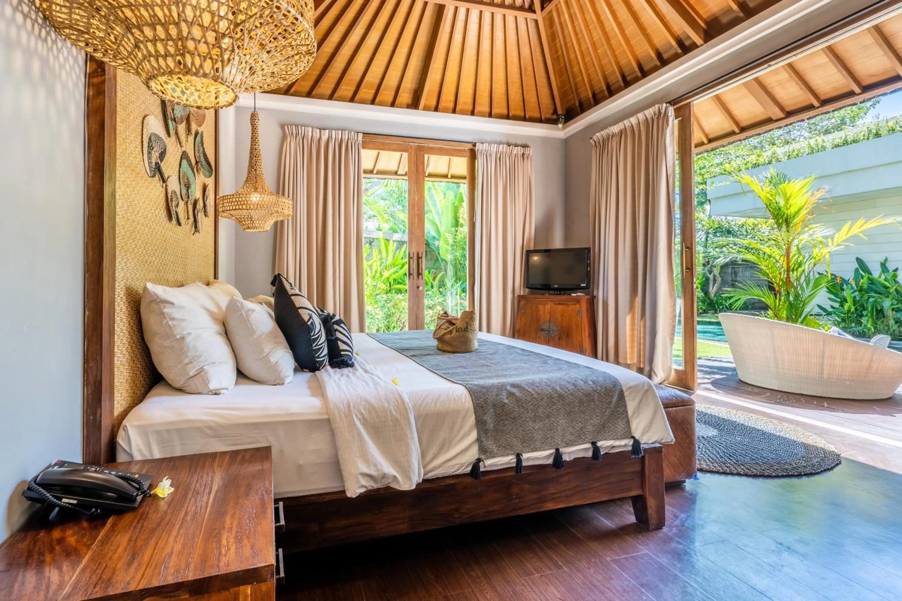 Bedroom, Bed in The Akasha Seminyak Bali Luxury Villas