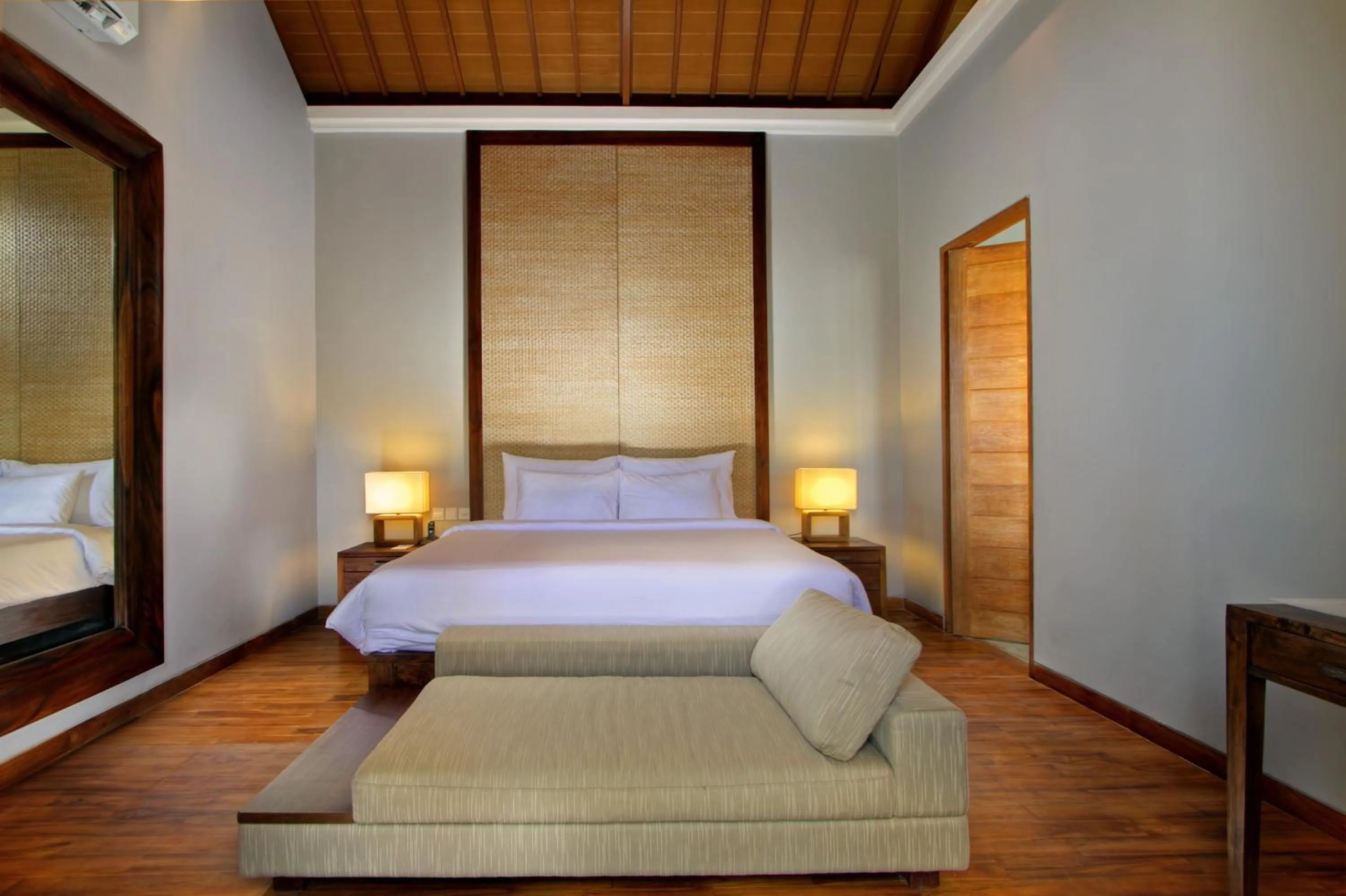 Bed in The Akasha Seminyak Bali Luxury Villas