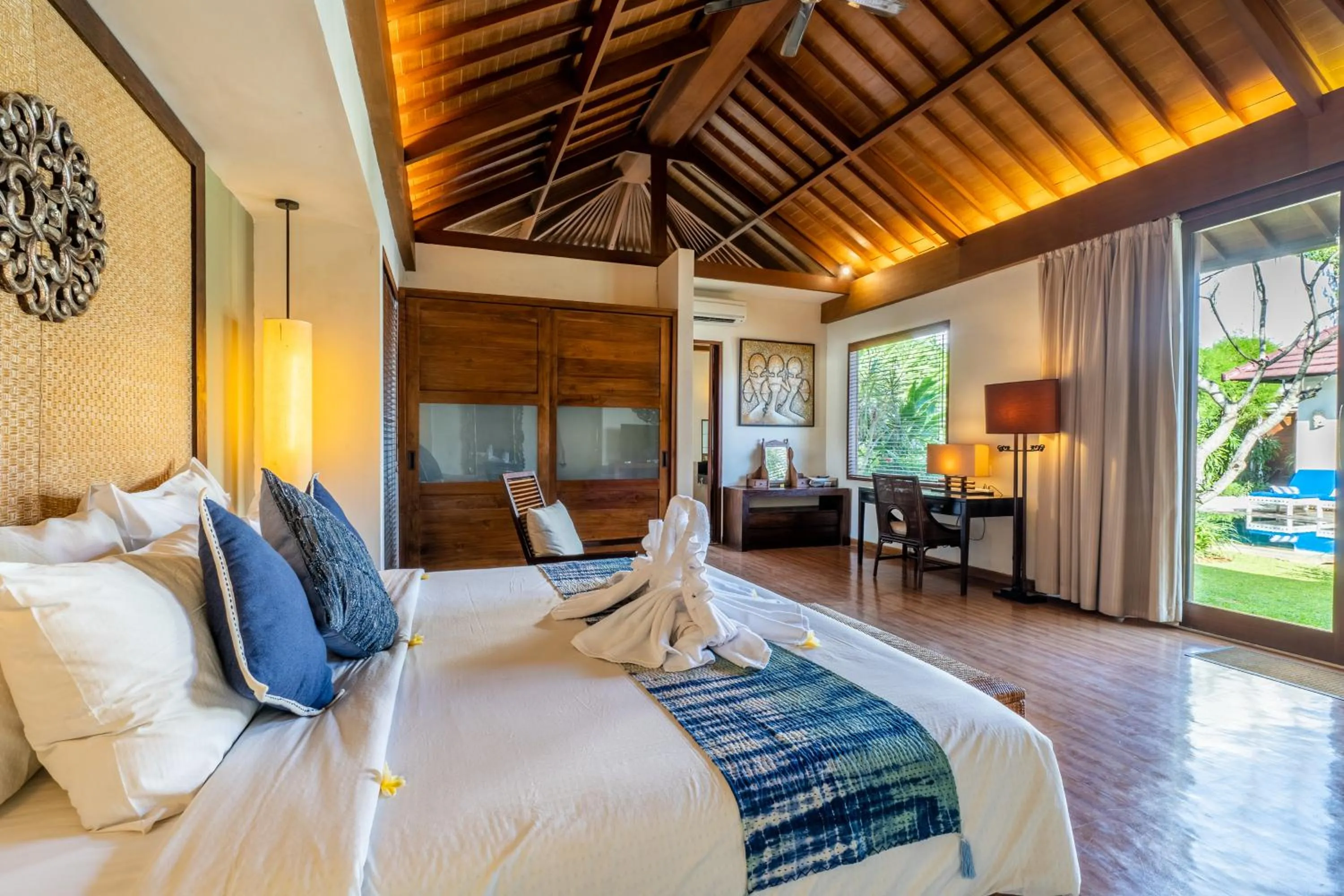Bed in The Akasha Seminyak Bali Luxury Villas