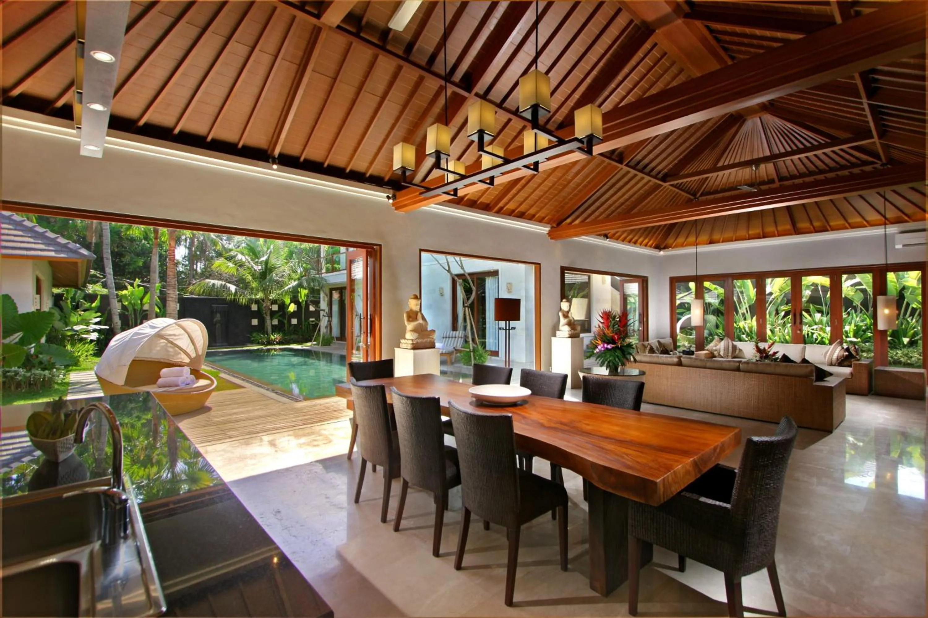 Garden in The Akasha Seminyak Bali Luxury Villas
