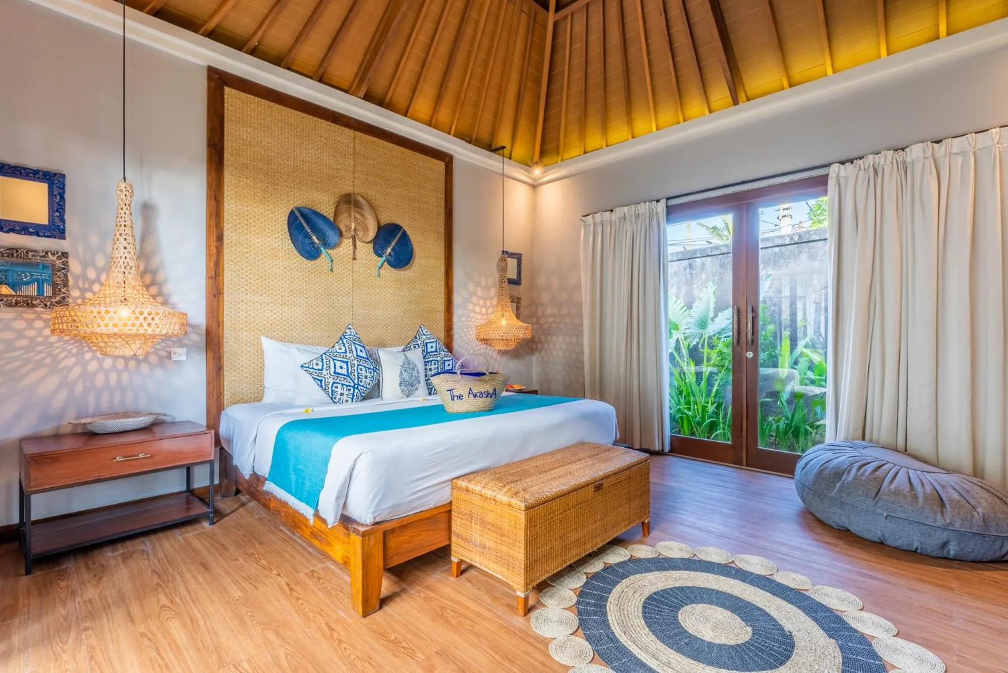 Bed in The Akasha Seminyak Bali Luxury Villas