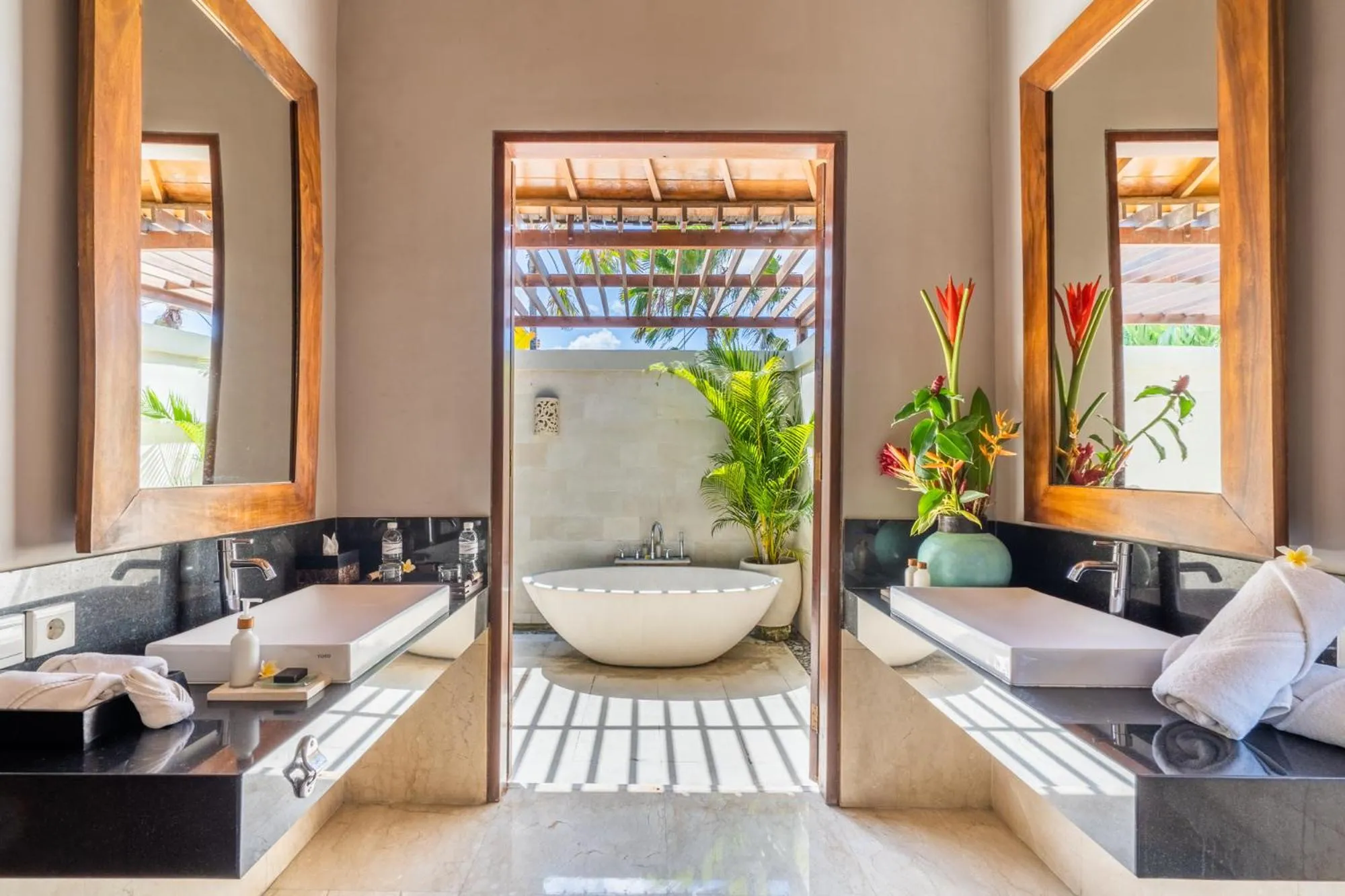 Bathroom in The Akasha Seminyak Bali Luxury Villas