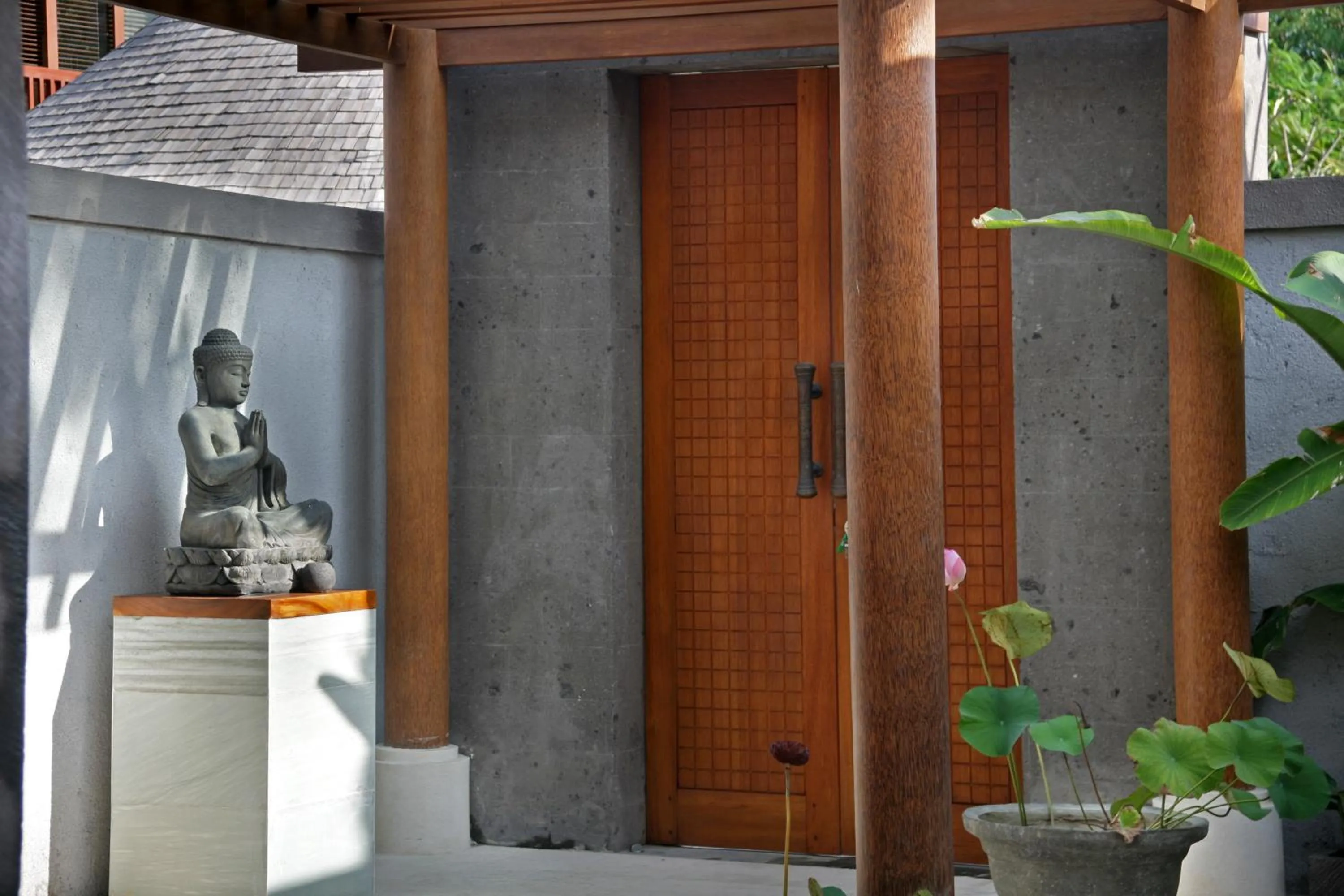 Facade/entrance in The Akasha Seminyak Bali Luxury Villas