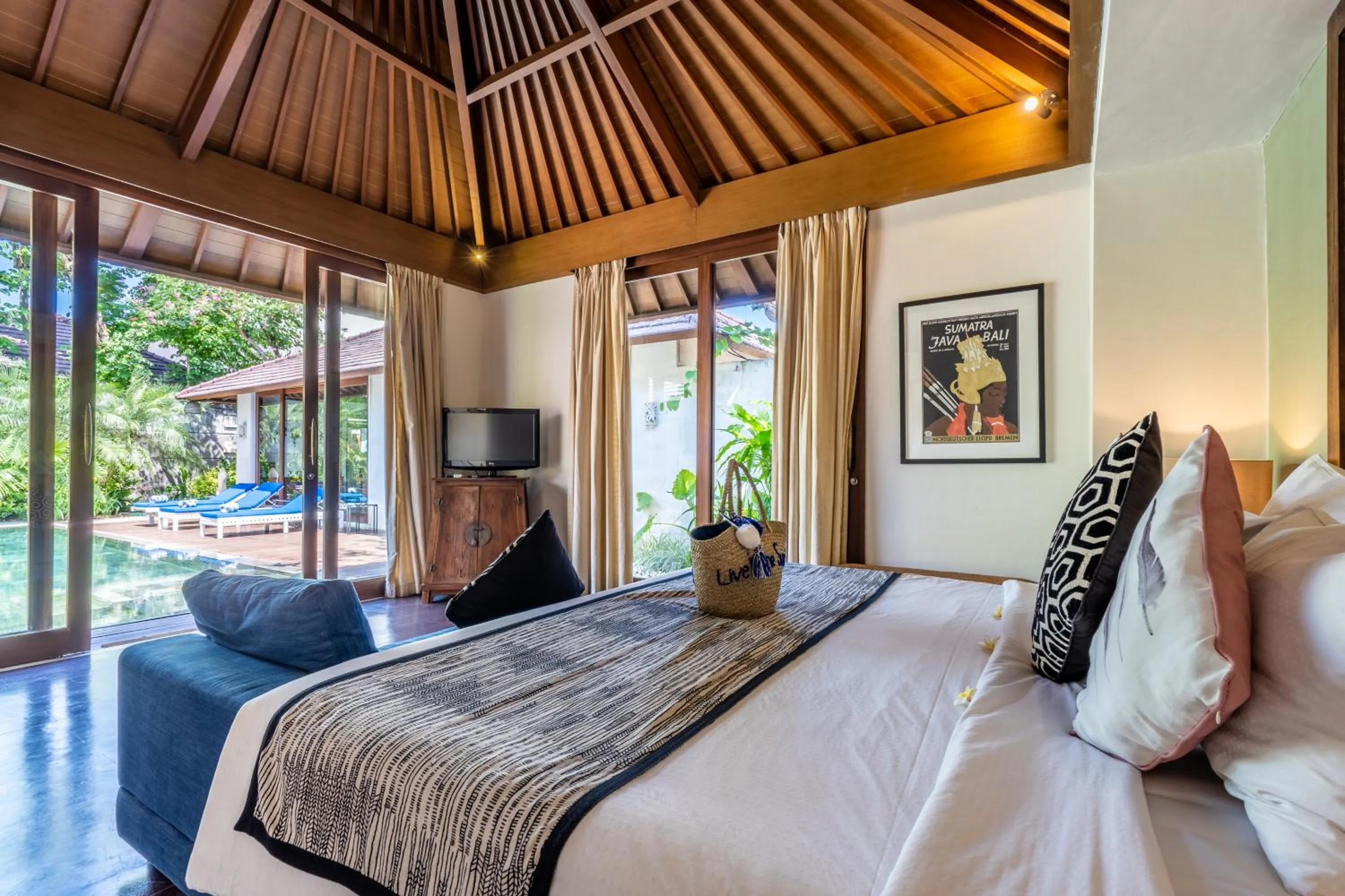 Bedroom, Bed in The Akasha Seminyak Bali Luxury Villas