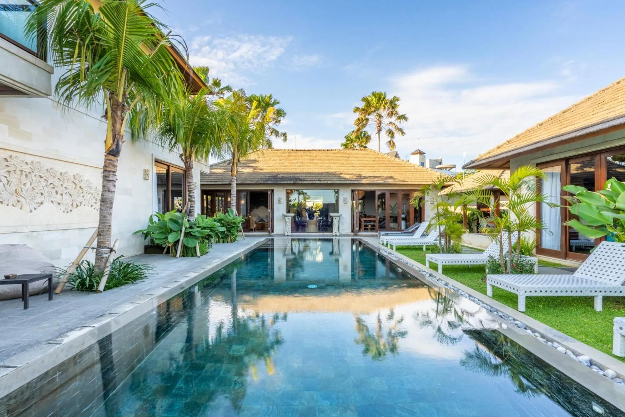 Swimming pool in The Akasha Seminyak Bali Luxury Villas