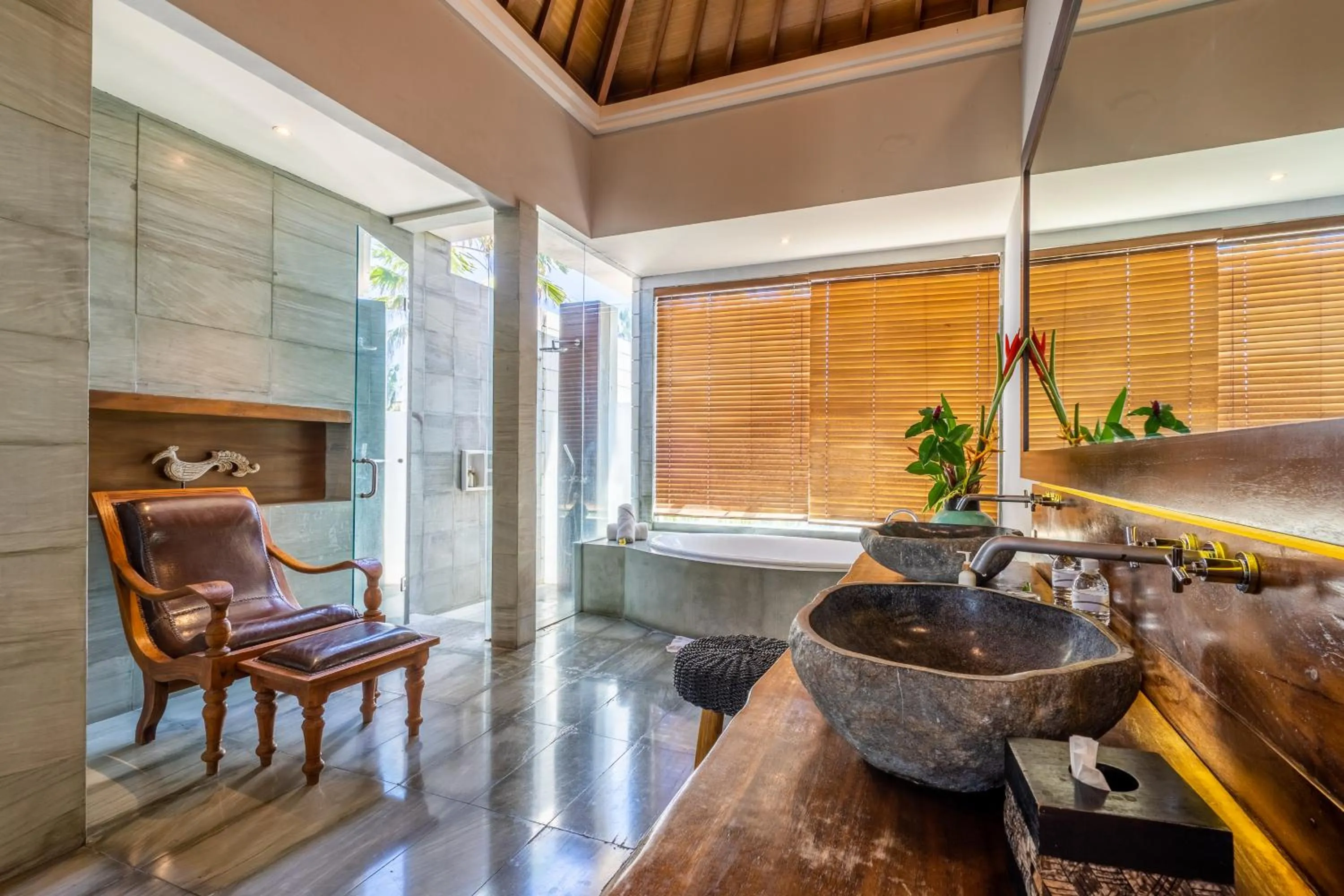 Bathroom in The Akasha Seminyak Bali Luxury Villas