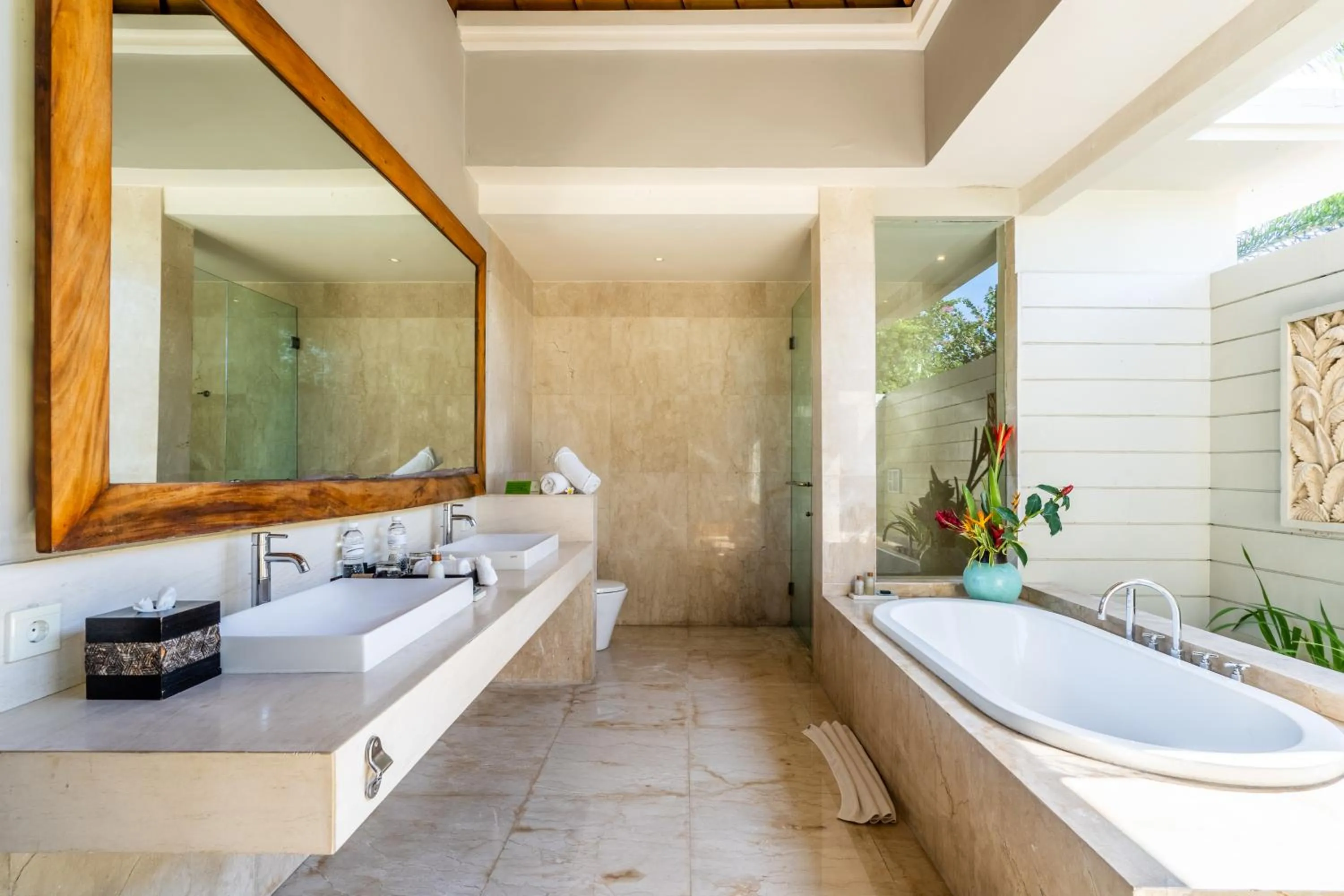 Bathroom in The Akasha Seminyak Bali Luxury Villas