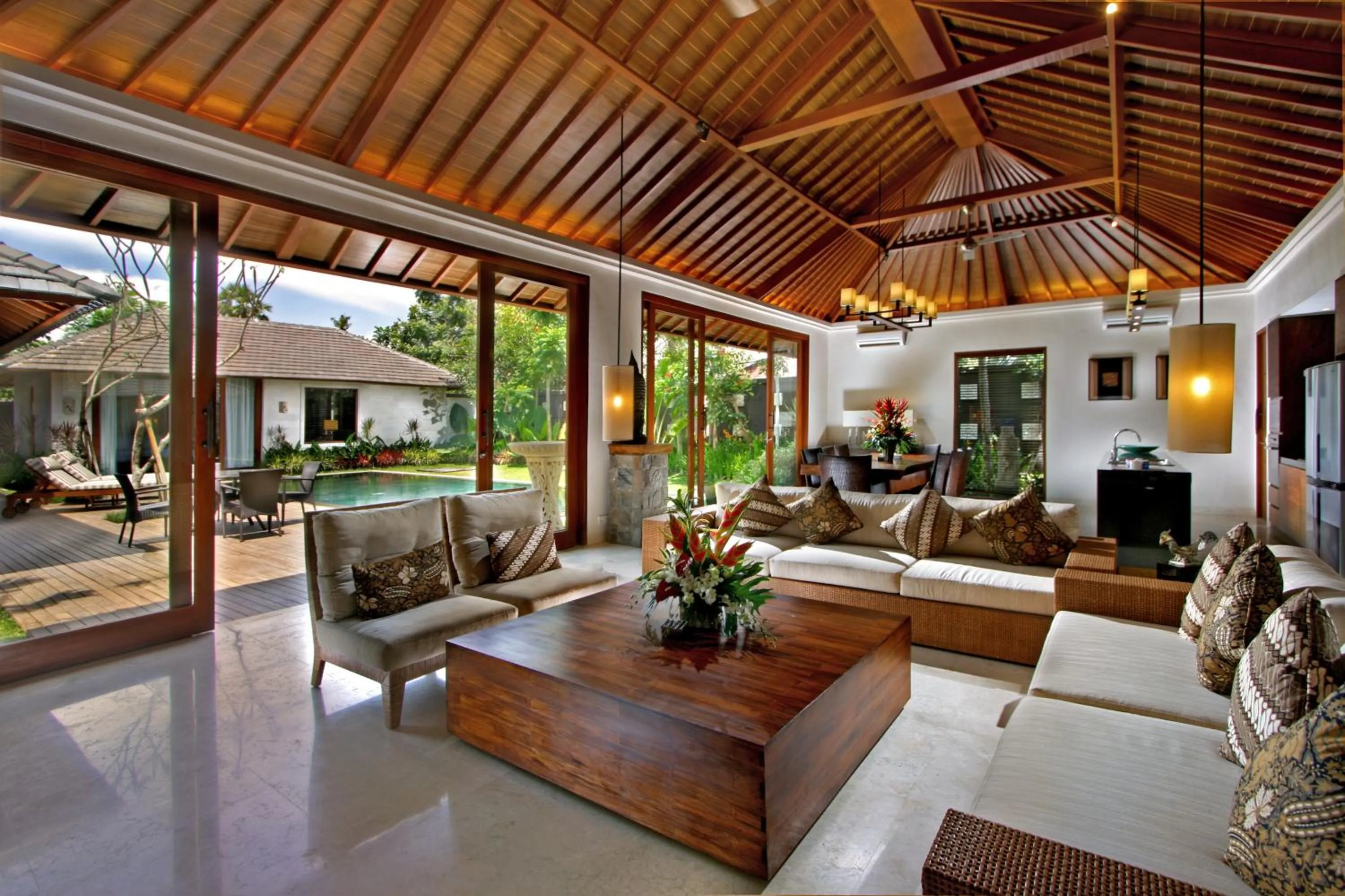 Garden in The Akasha Seminyak Bali Luxury Villas