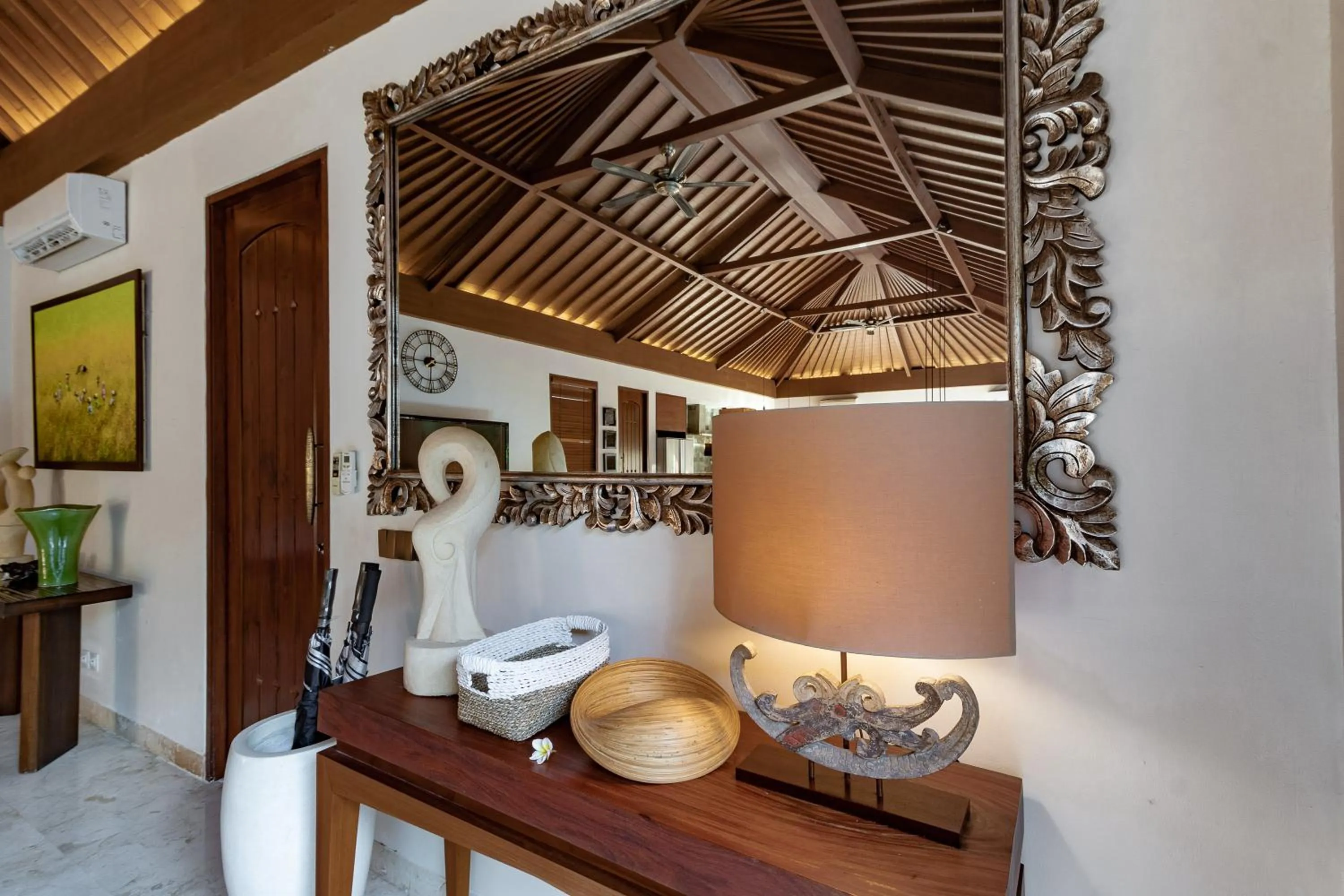 Living room in The Akasha Seminyak Bali Luxury Villas
