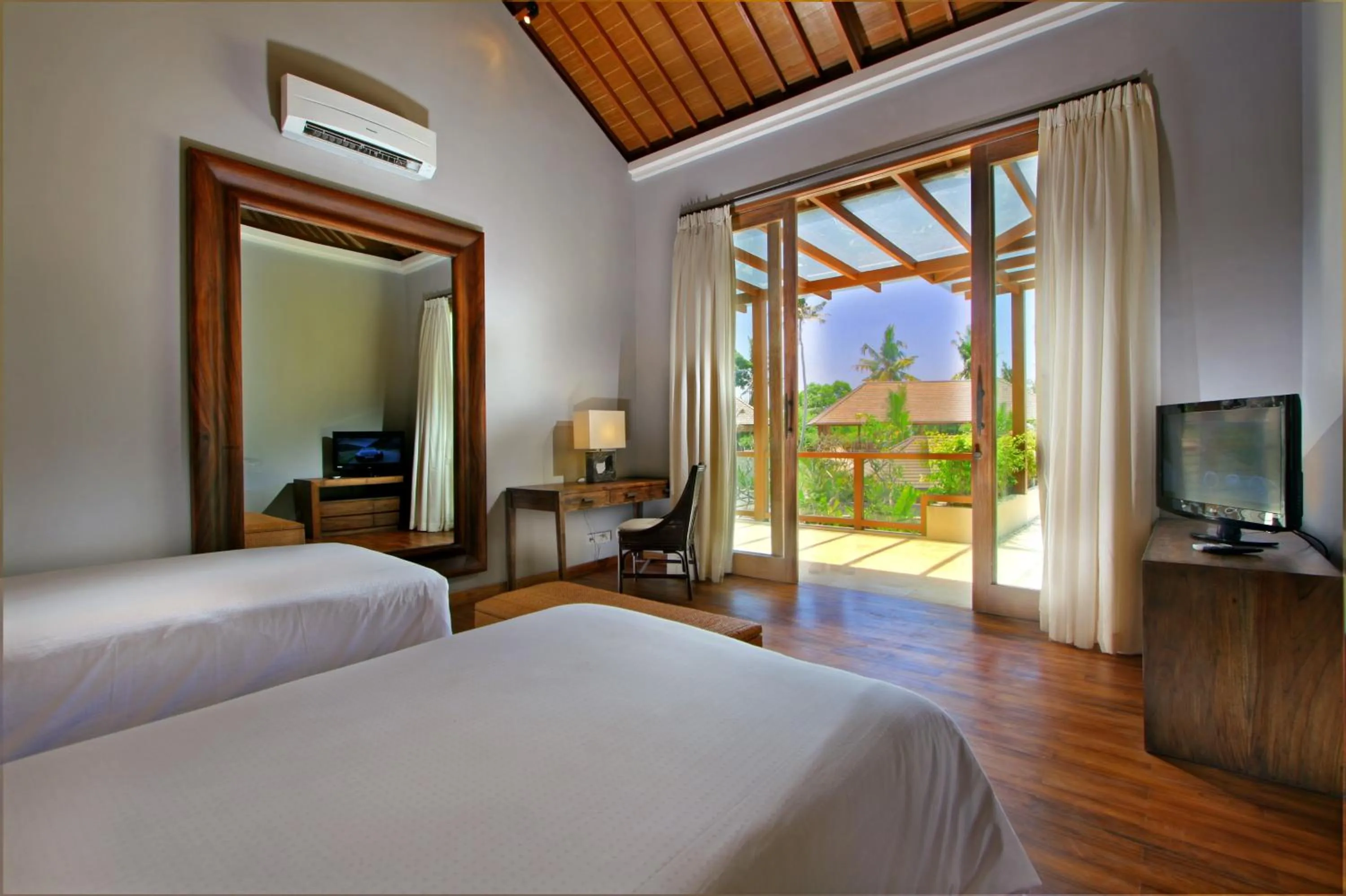 Bed in The Akasha Seminyak Bali Luxury Villas