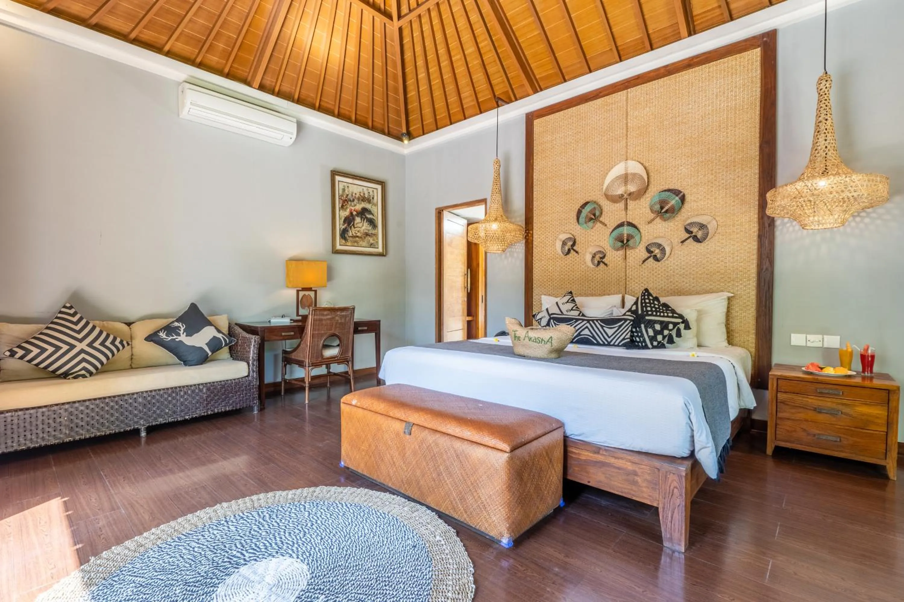 Bed in The Akasha Seminyak Bali Luxury Villas