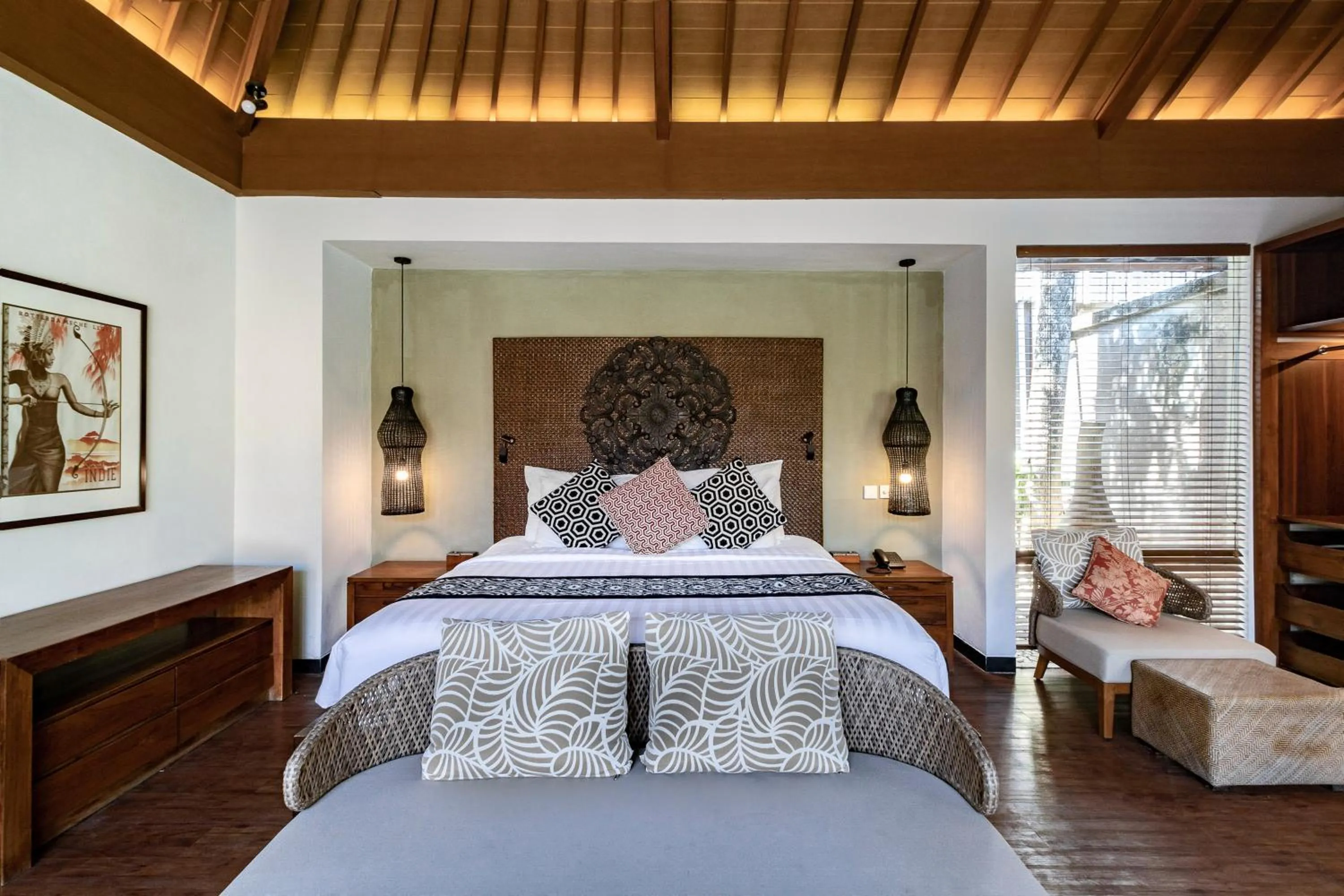 Bed in The Akasha Seminyak Bali Luxury Villas