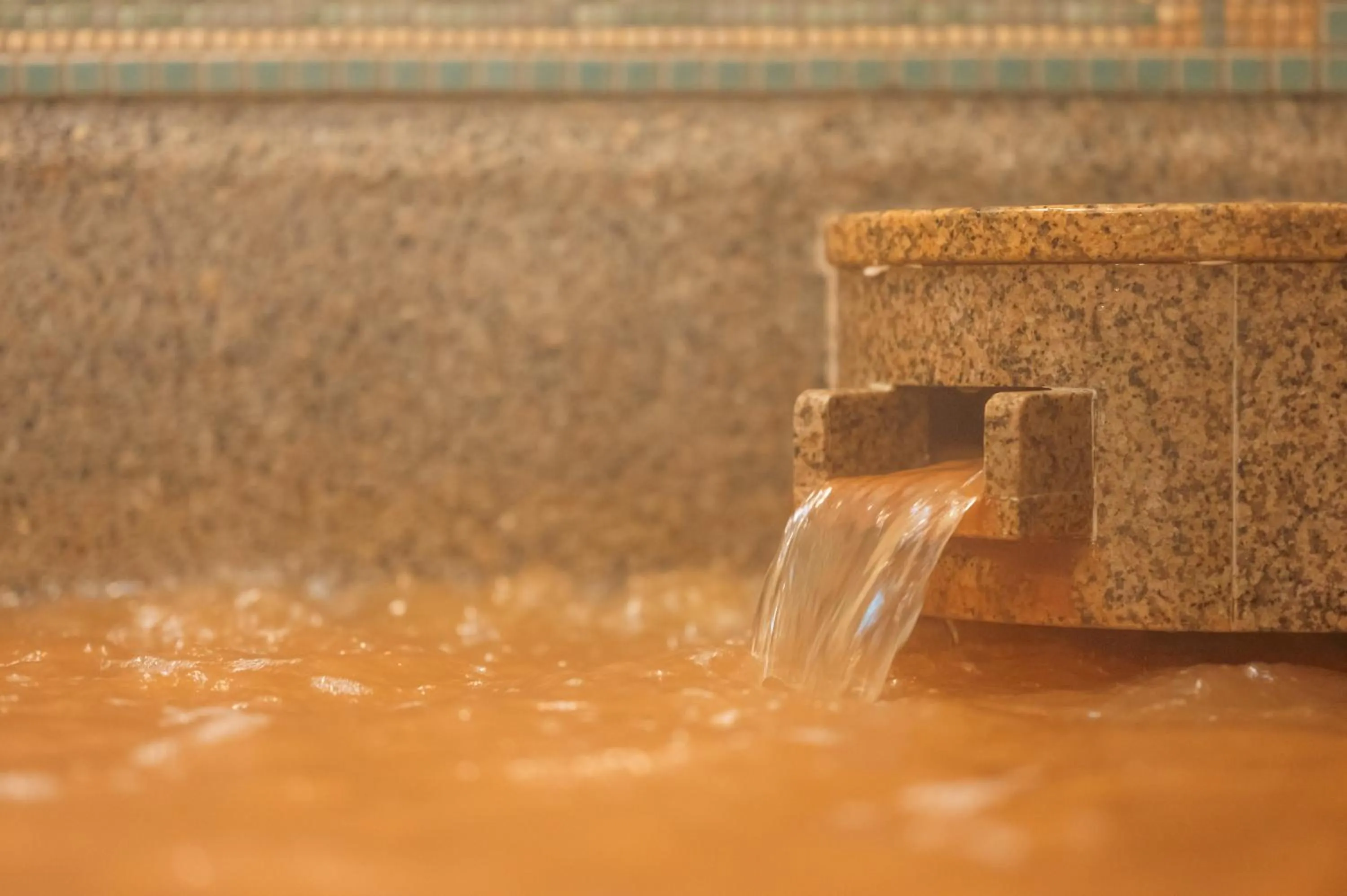 Hot Spring Bath in Hotel Hanakoyado