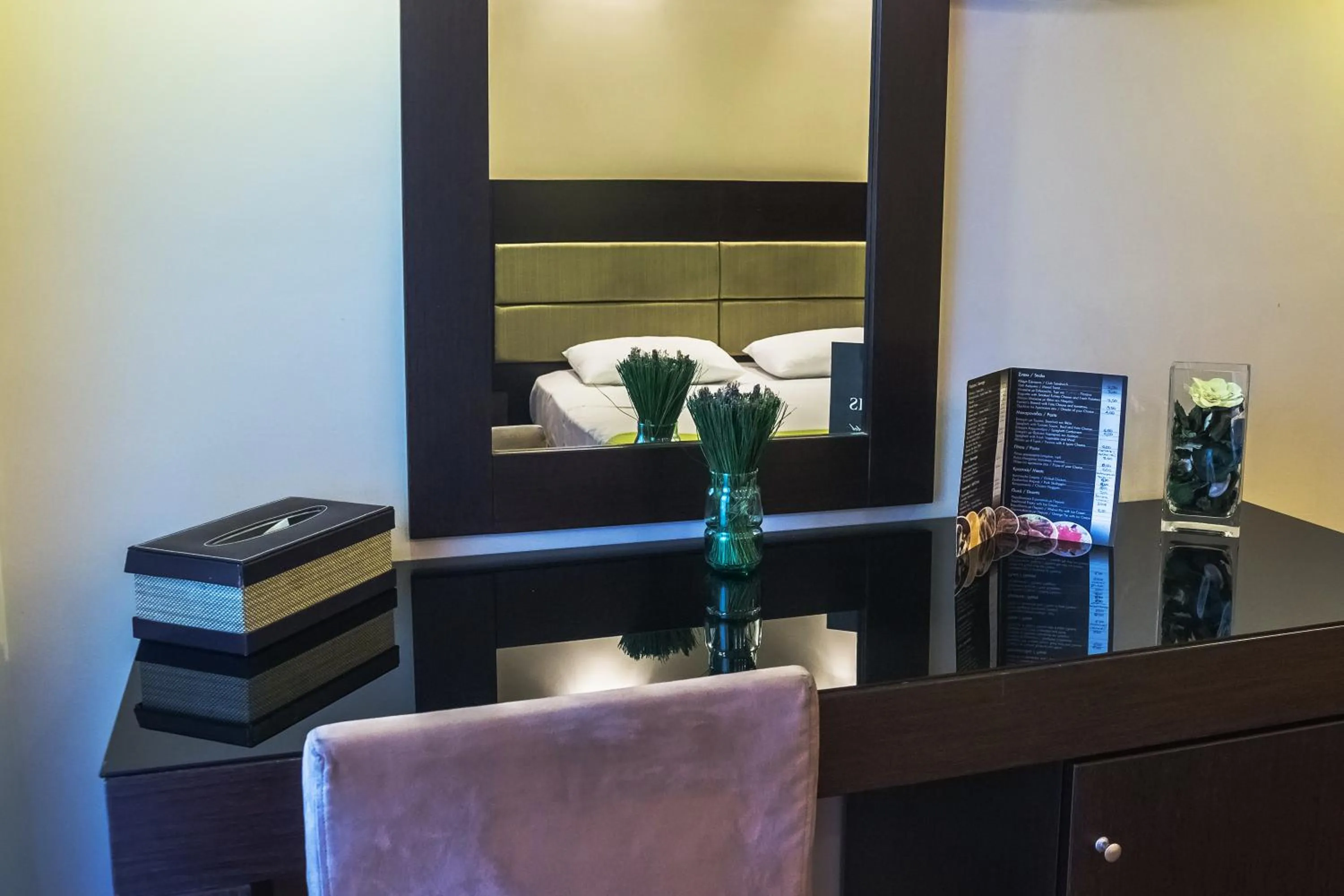 Bedroom in Giotis Boutique Hotel