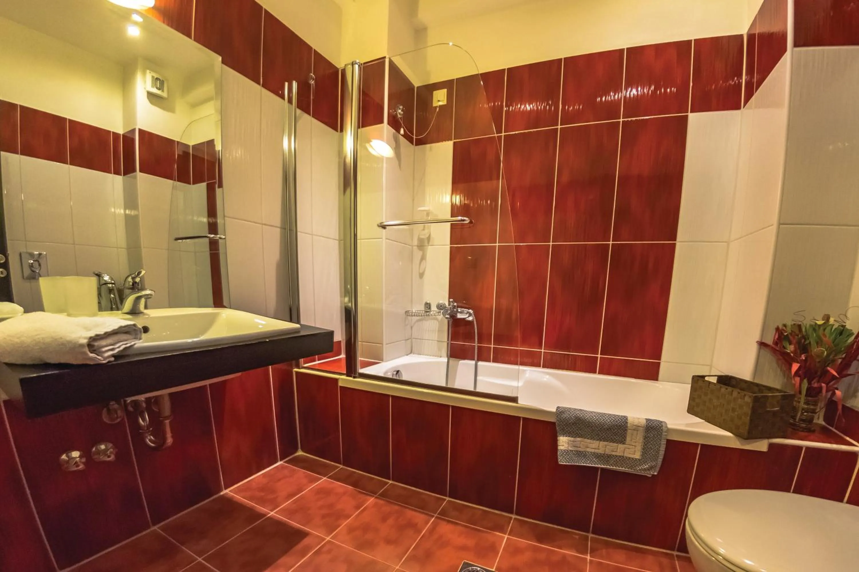 Toilet in Giotis Boutique Hotel