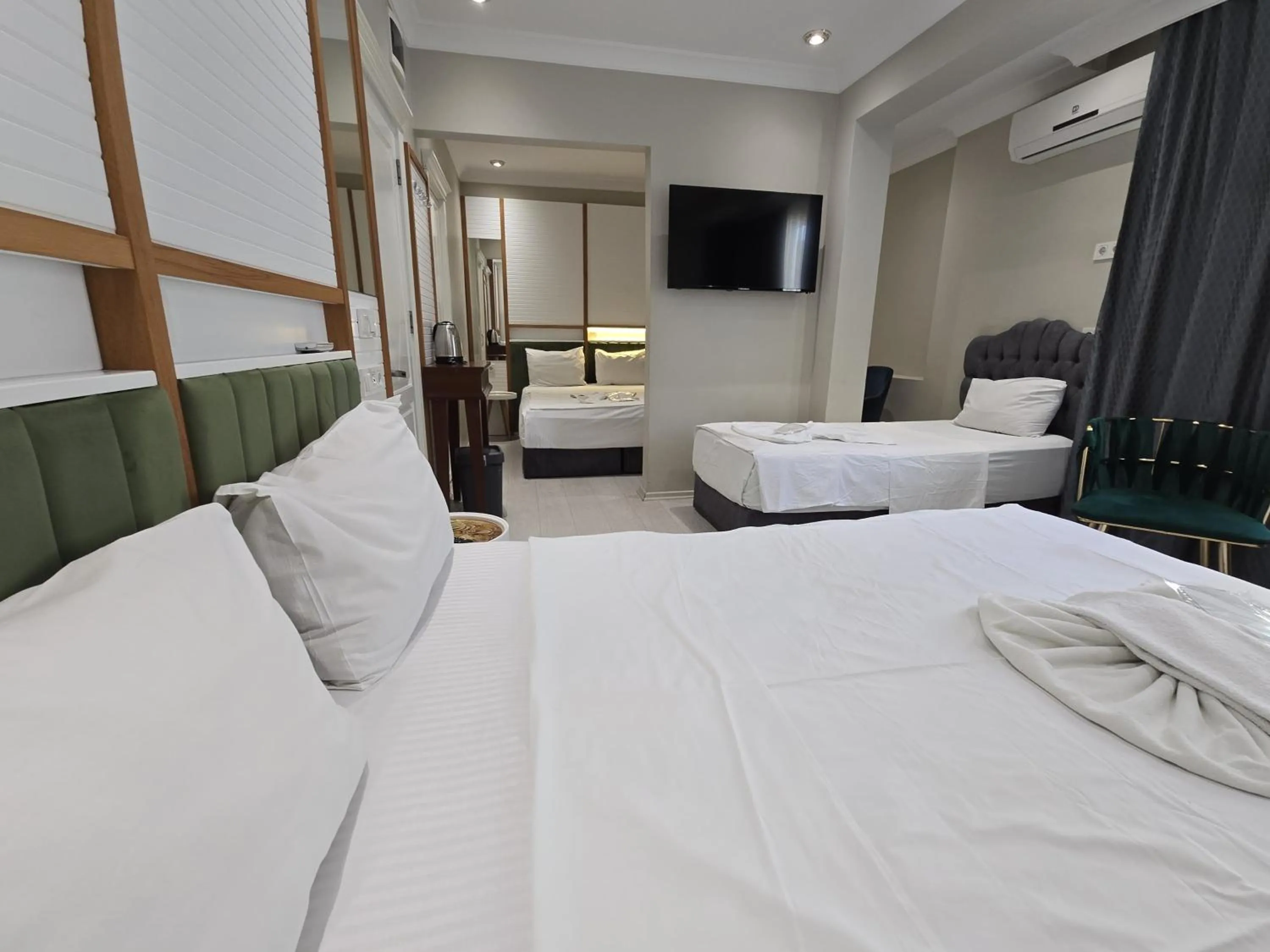 Bed in The Empress Theodora Hotel ll