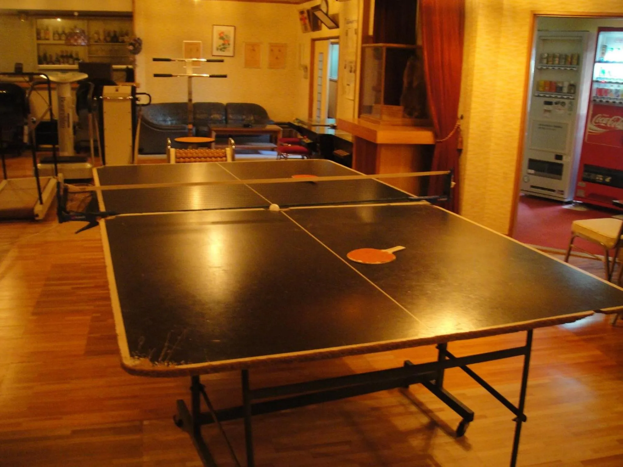 Table tennis in Kurhaus Ishibashi Ryokan