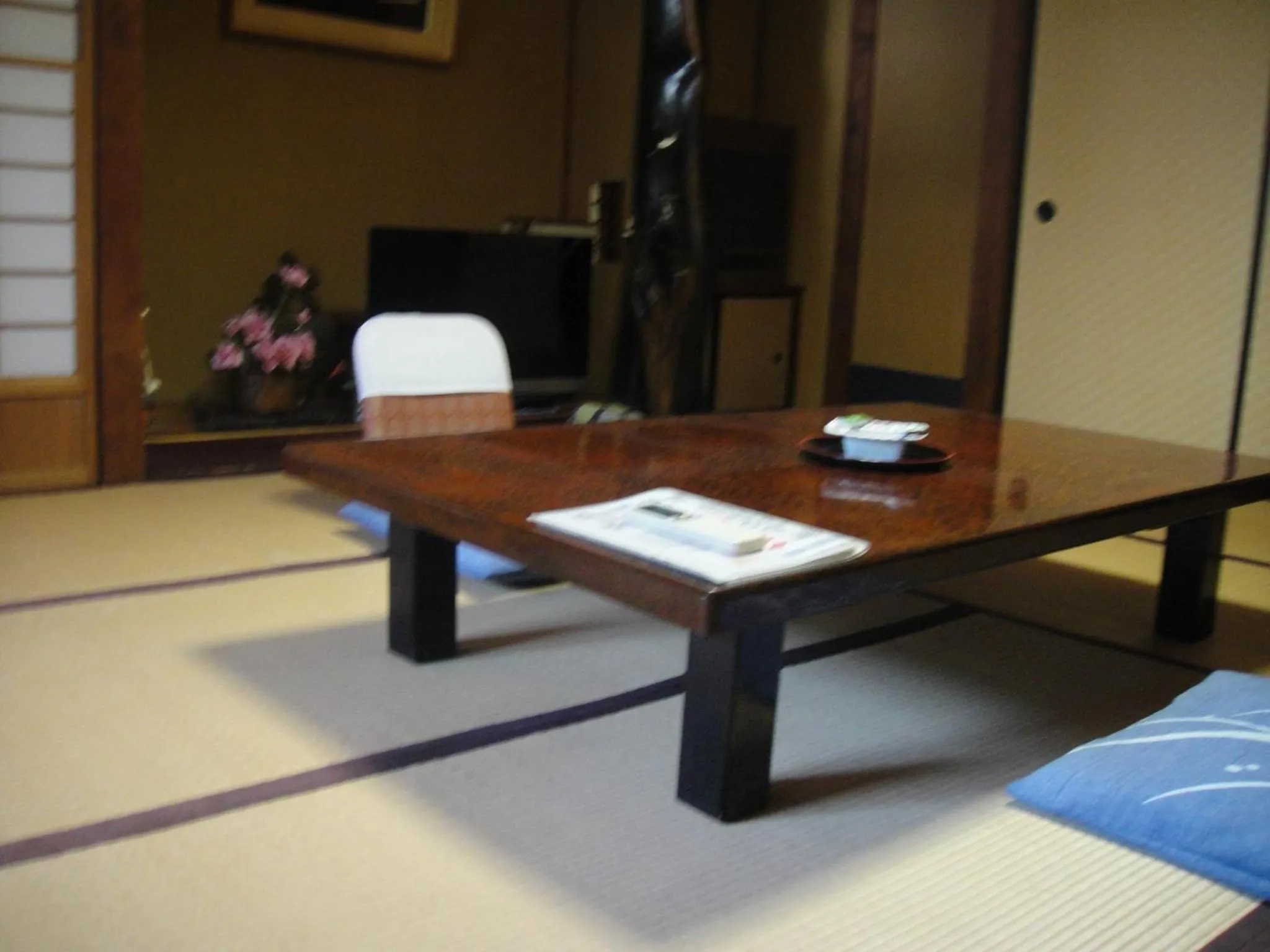 Seating area in Kurhaus Ishibashi Ryokan